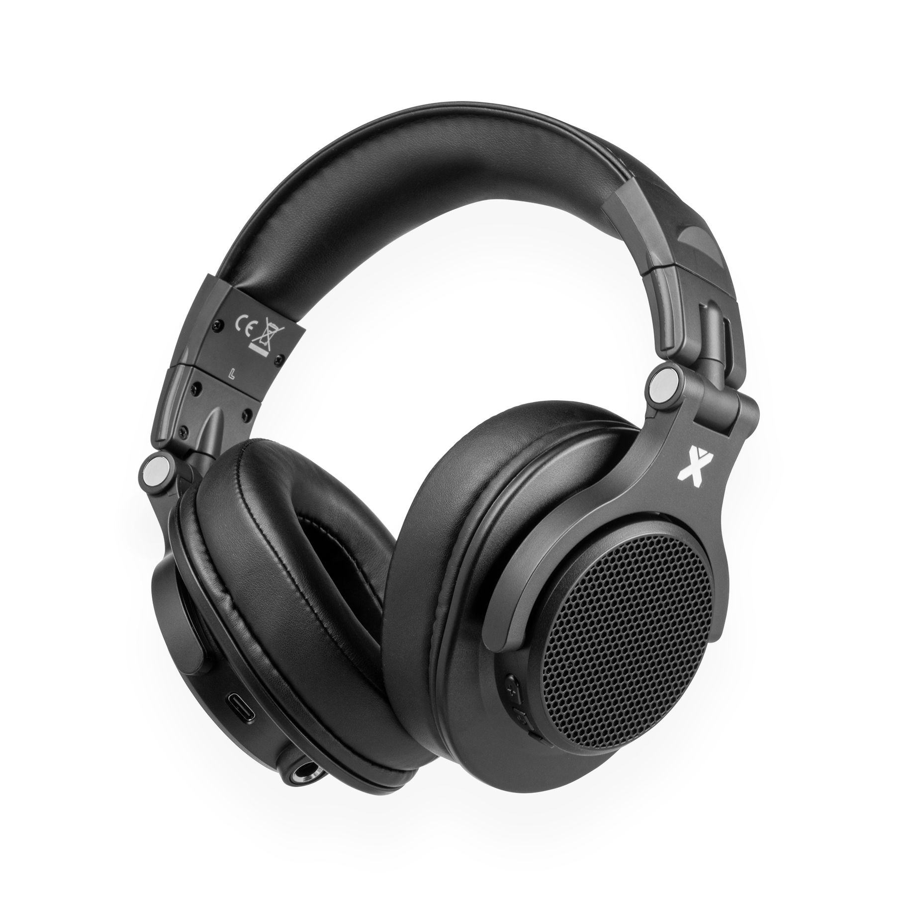 HDX120WBK Wireless BT DJ Headphones Black