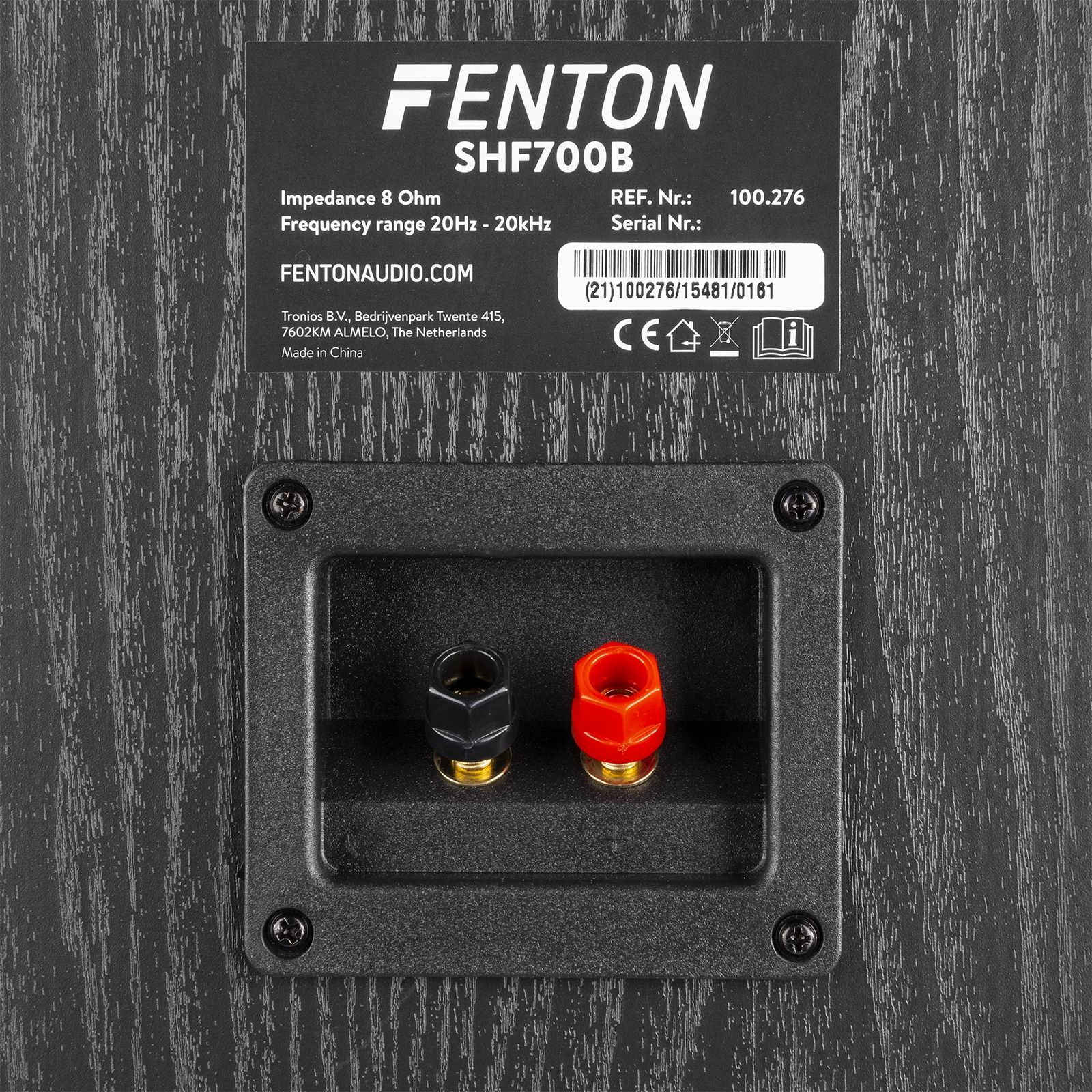 SHF700B Tower Speaker Set 2x 6.5” Black