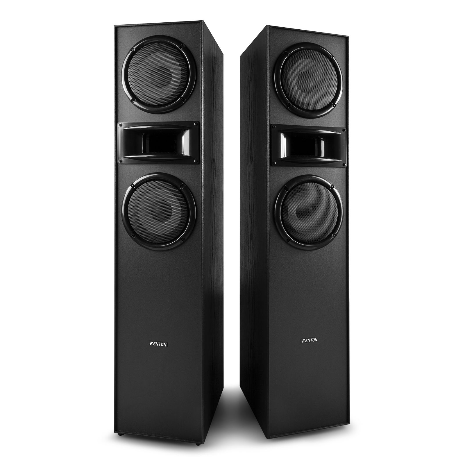 SHF700B Tower Speaker Set 2x 6.5” Black