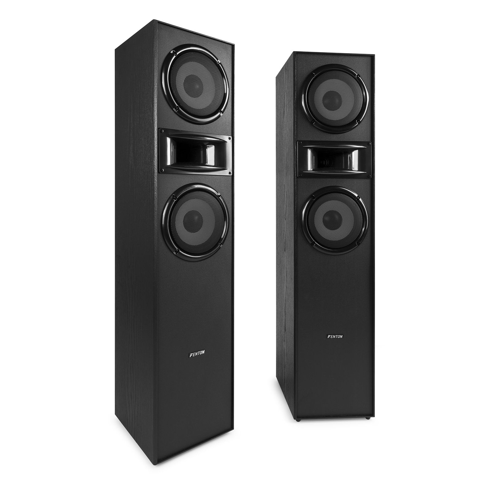 SHF700B Tower Speaker Set 2x 6.5” Black