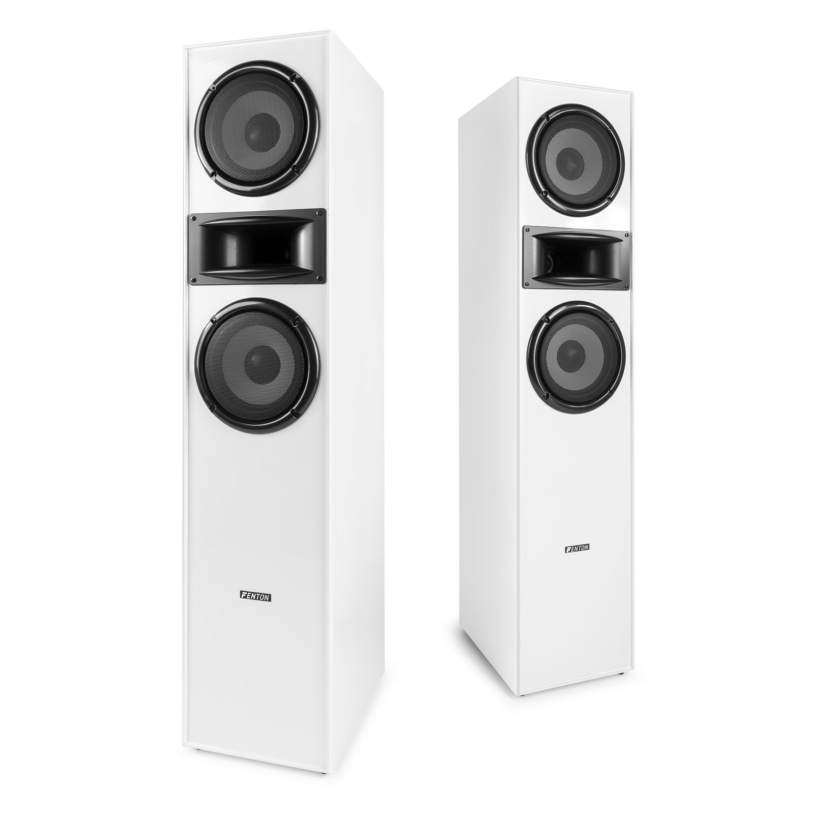 SHF700W Tower Speaker Set 2x 6.5” White