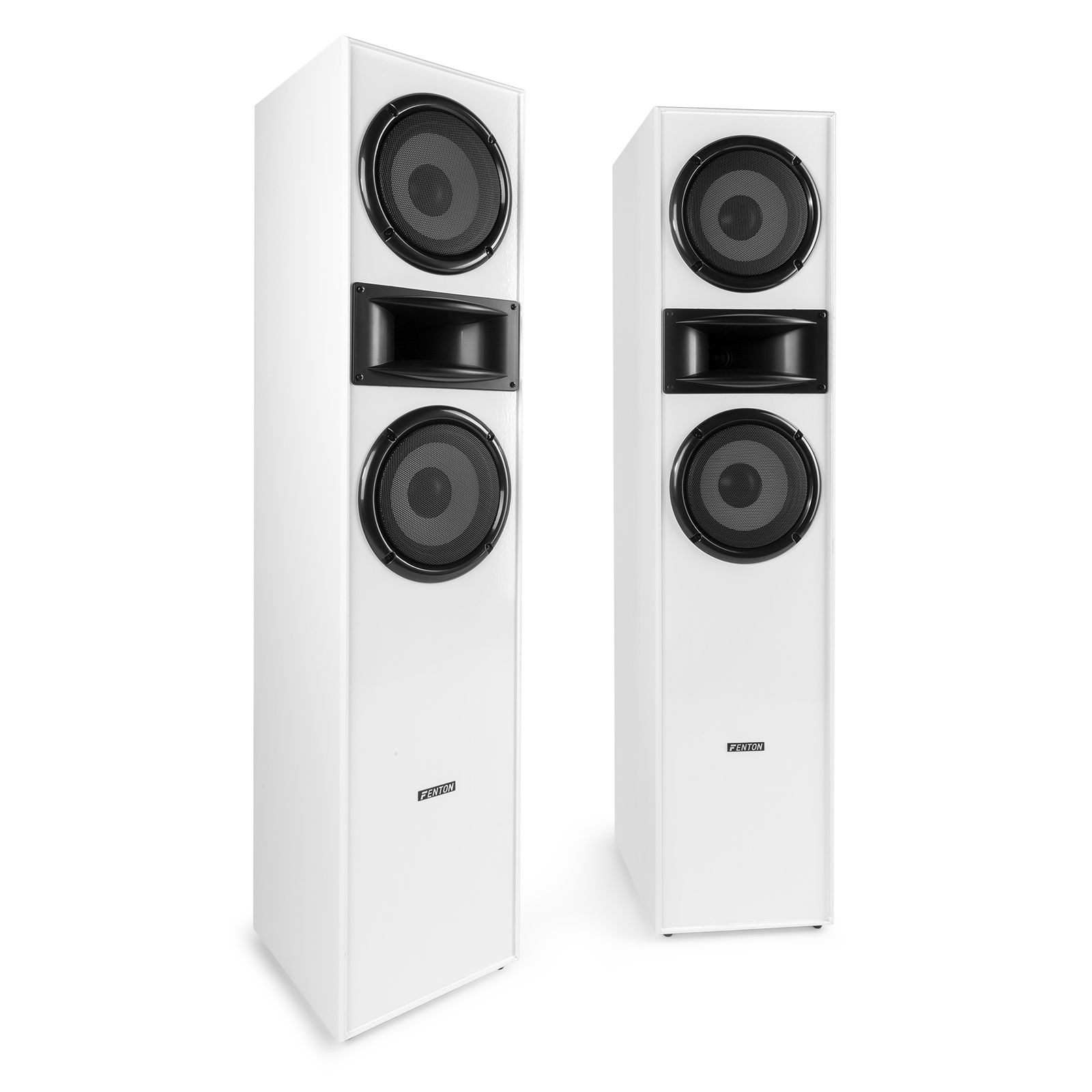 SHF700W Tower Speaker Set 2x 6.5” White