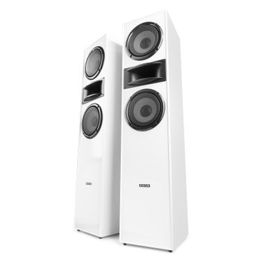 SHF700W Tower Speaker Set 2x 6.5” White