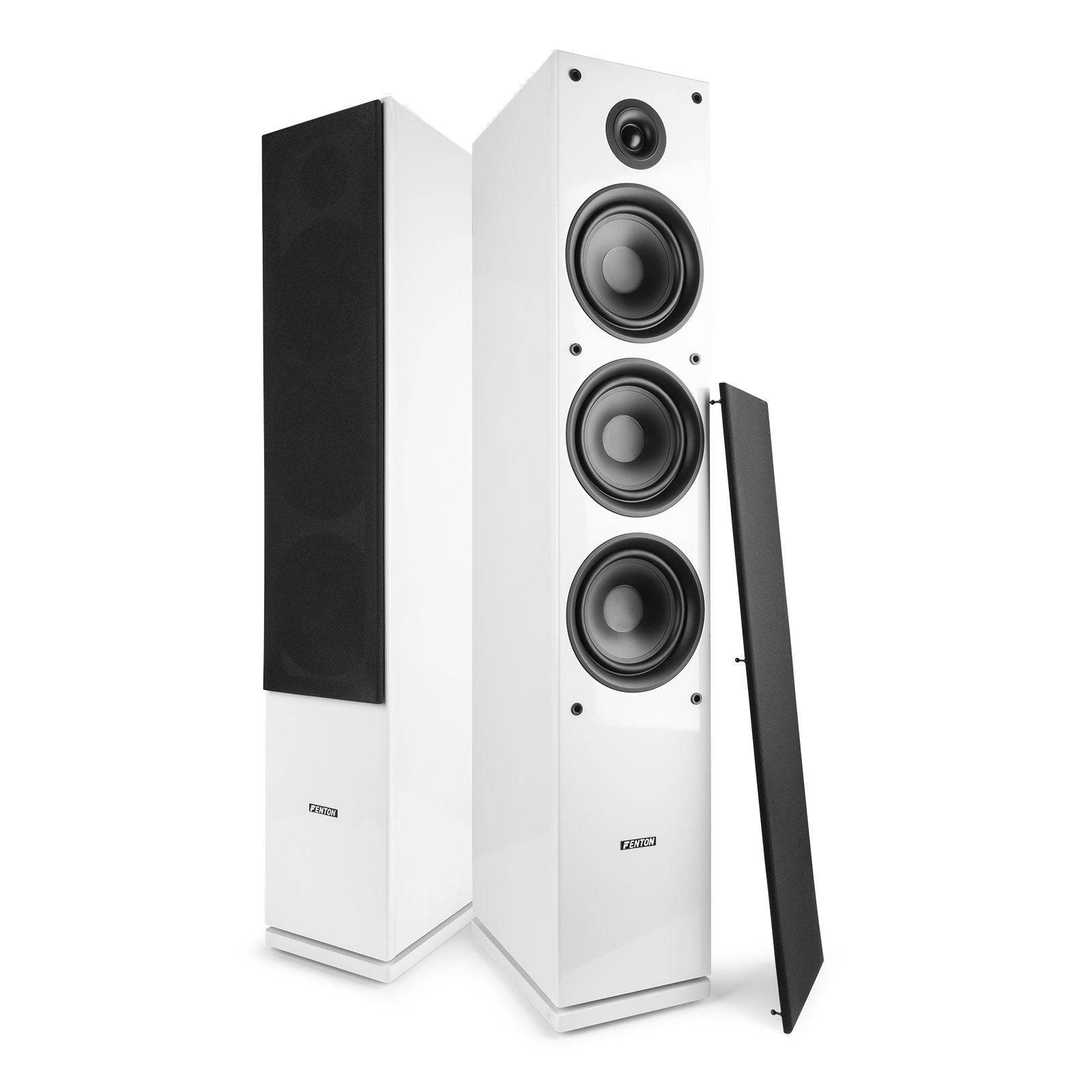 SHF80W Tower Speaker Set 3x 6.5” White