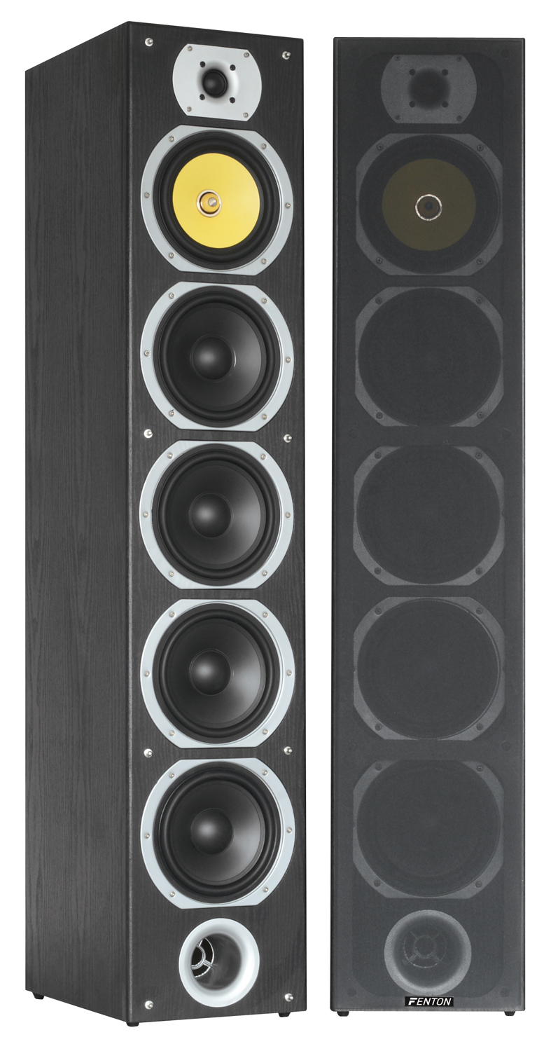 SHFT57B Tower set 4x 6.5" Black