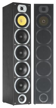 SHFT57B Tower set 4x 6.5" Black