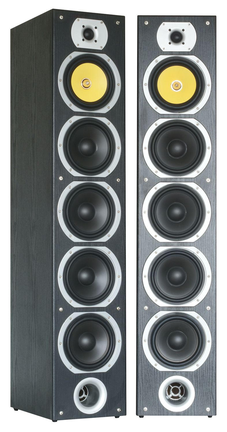 SHFT57B Tower set 4x 6.5" Black