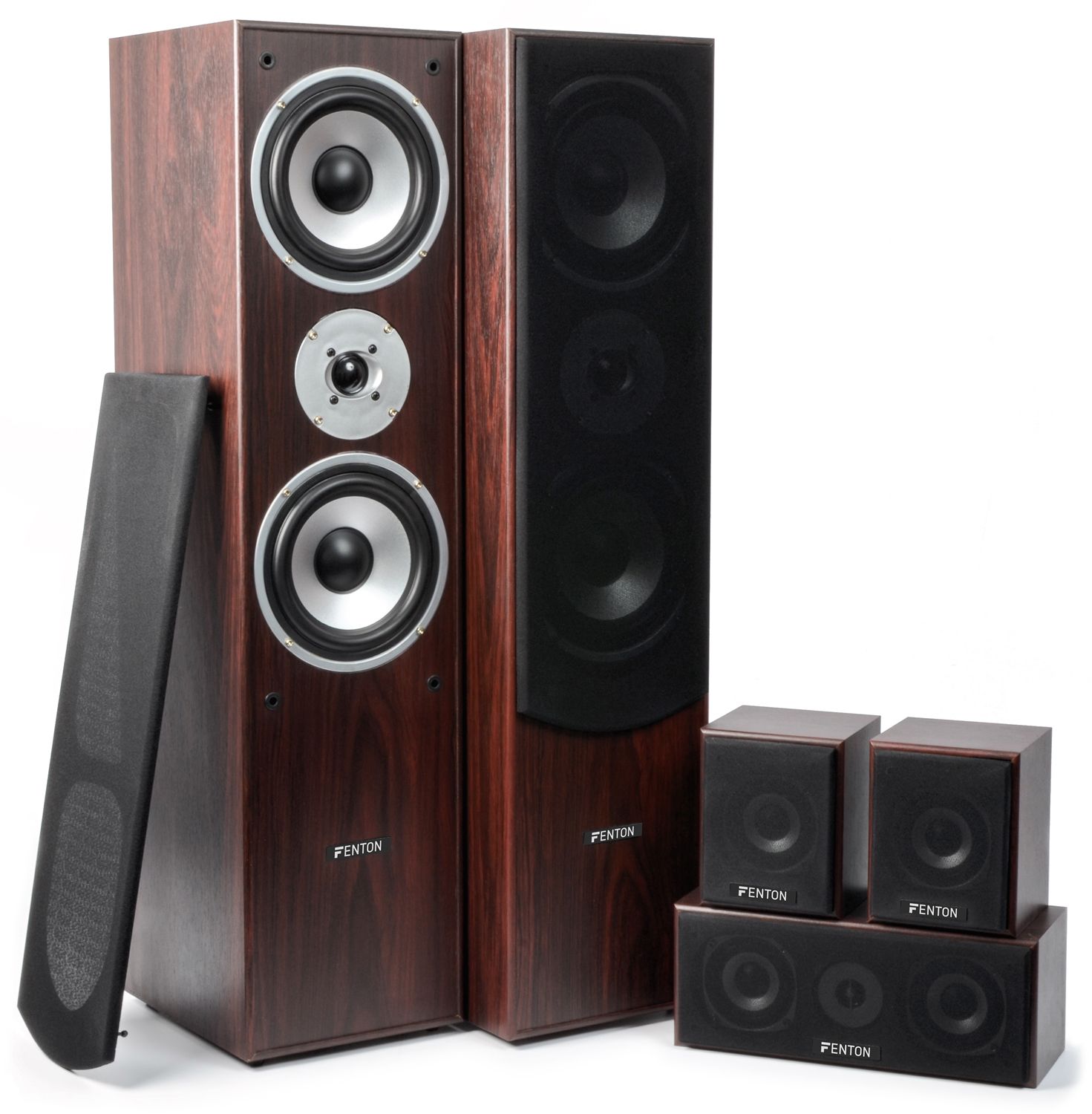 HF5W 5.0 Home Theatre System - Walnut