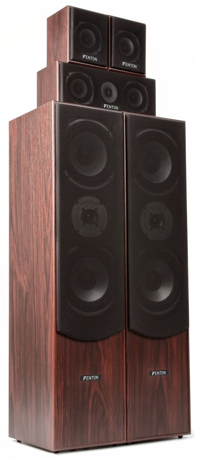 HF5W 5.0 Home Theatre System - Walnut