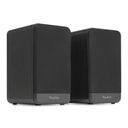 BS10 Active Bookshelf Speaker Set 80W BT Black