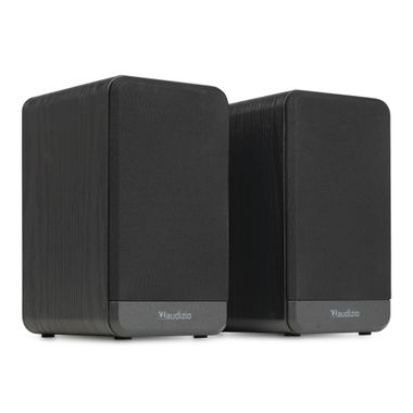 BS10 Active Bookshelf Speaker Set 80W BT Black