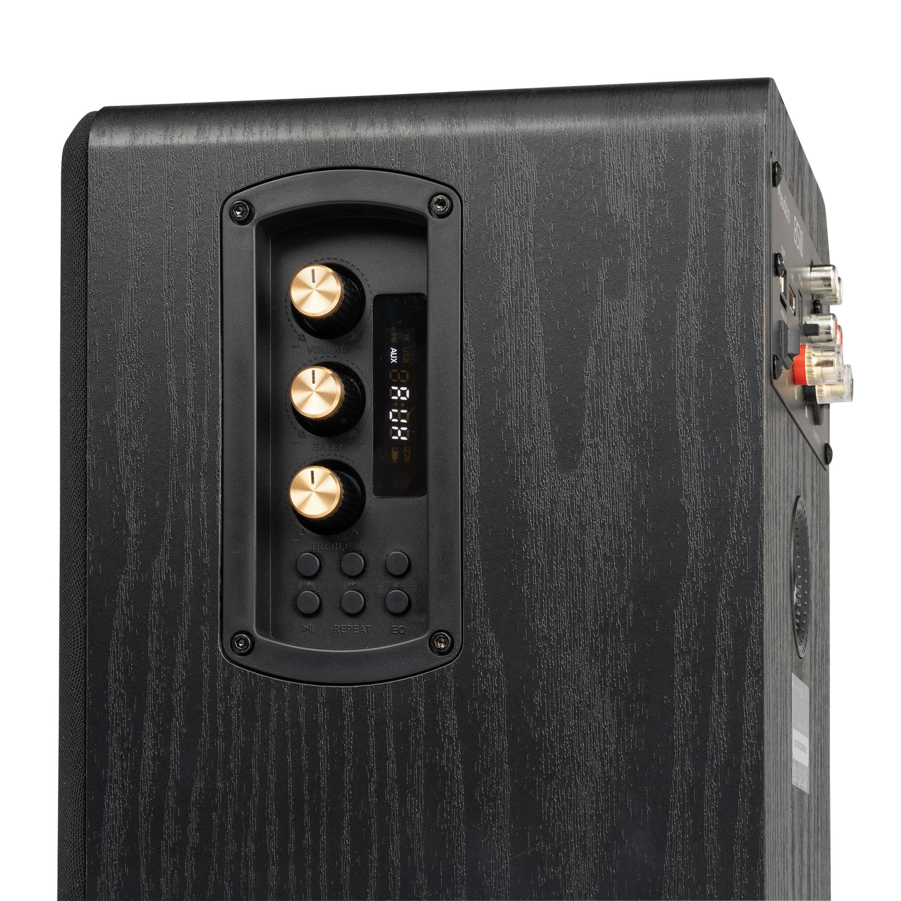 BS10 Active Bookshelf Speaker Set 80W BT Black