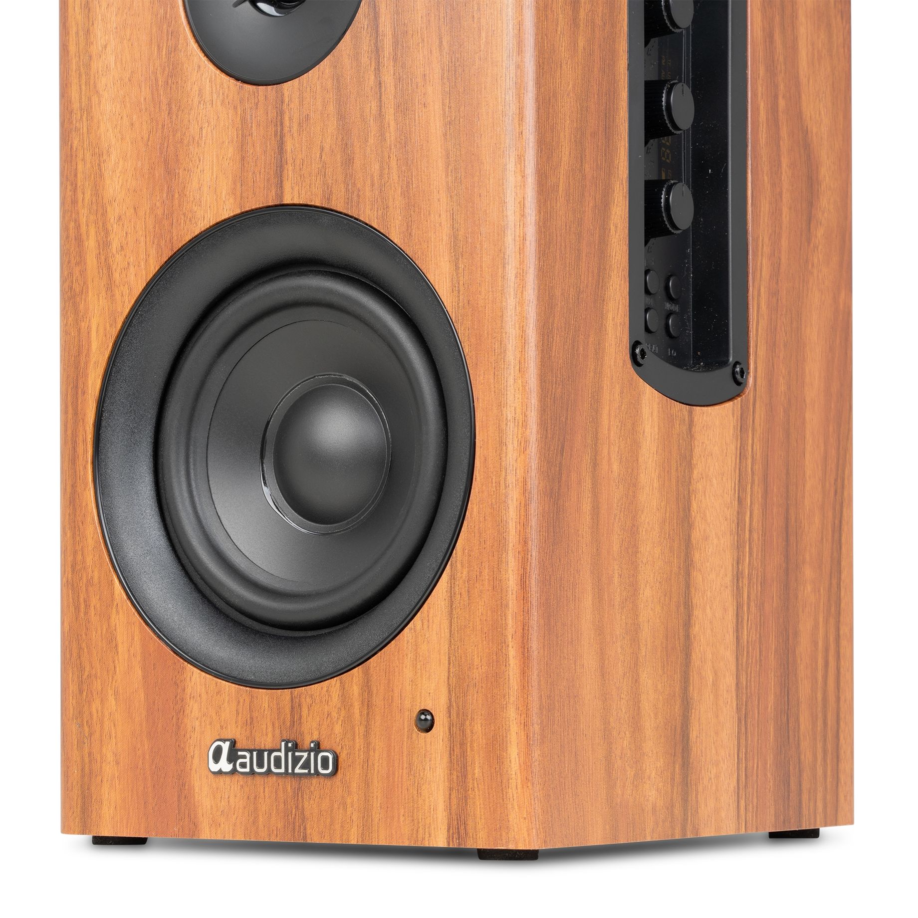 BS15 Active Bookshelf Speaker Set 60W BT Wood