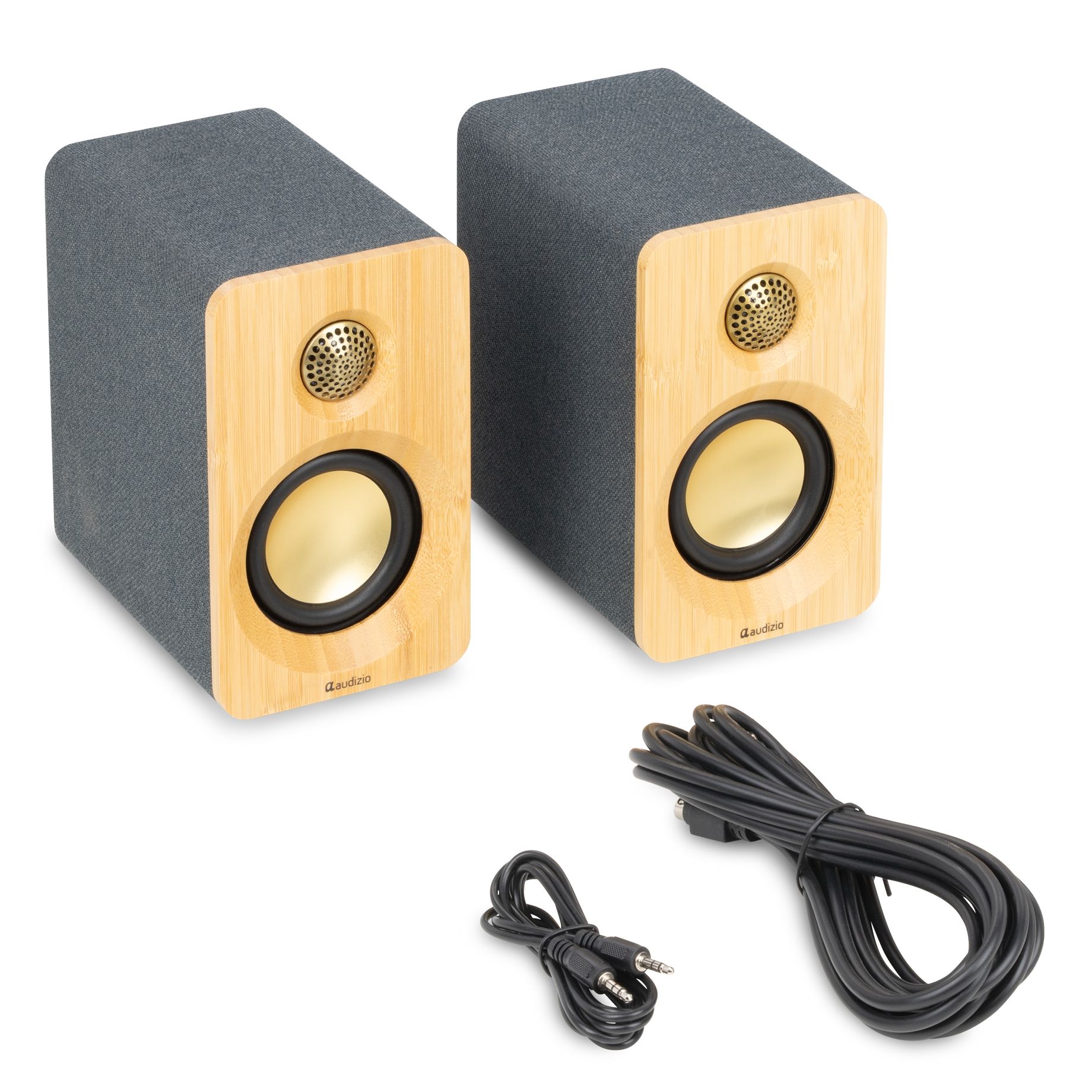 KS16 Active Multimedia Speaker Set 100W BT Bamboo