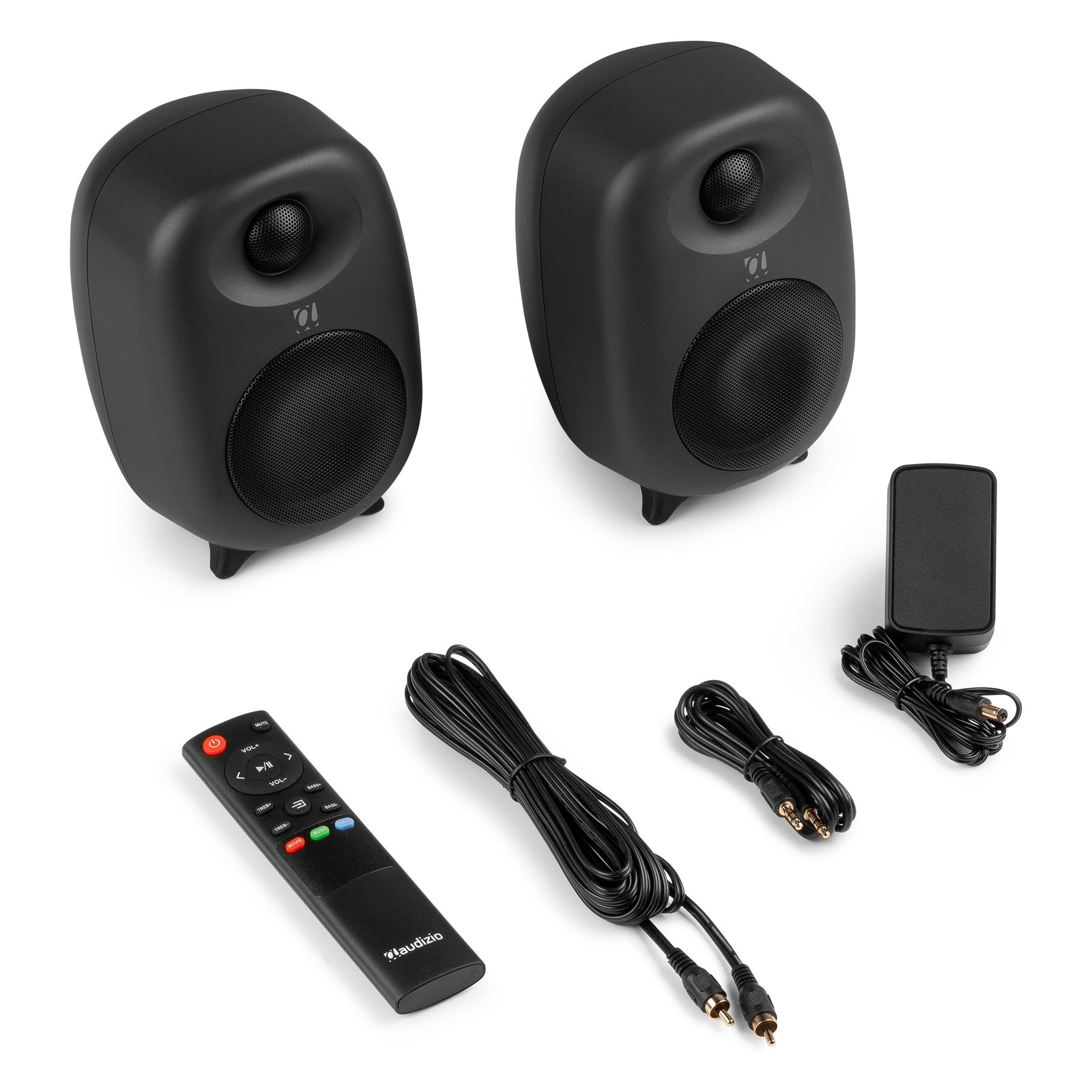 RS60 Active Bookshelf Speaker Set 120W BT