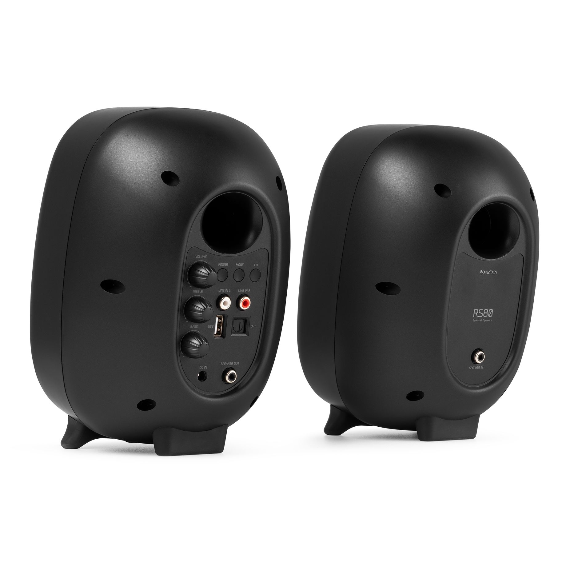 RS80 Active Bookshelf Speaker Set 160W BT