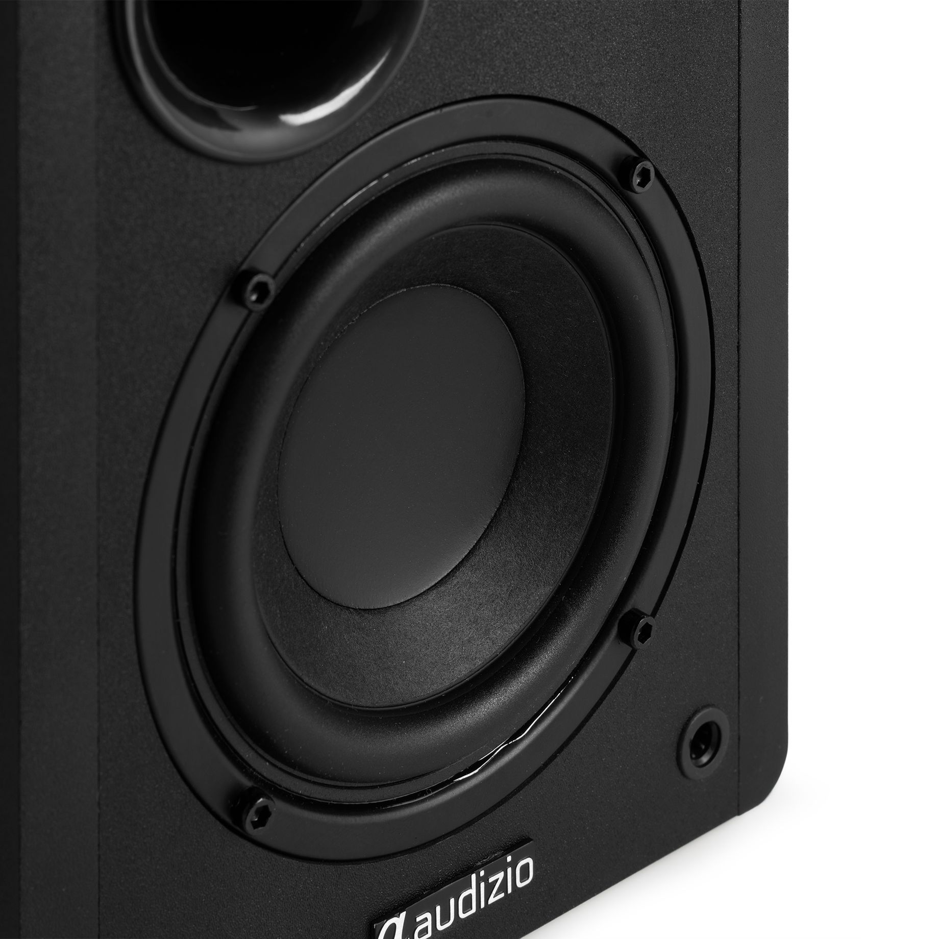 KS01B Active Bookshelf Speaker Set 120W BT Black