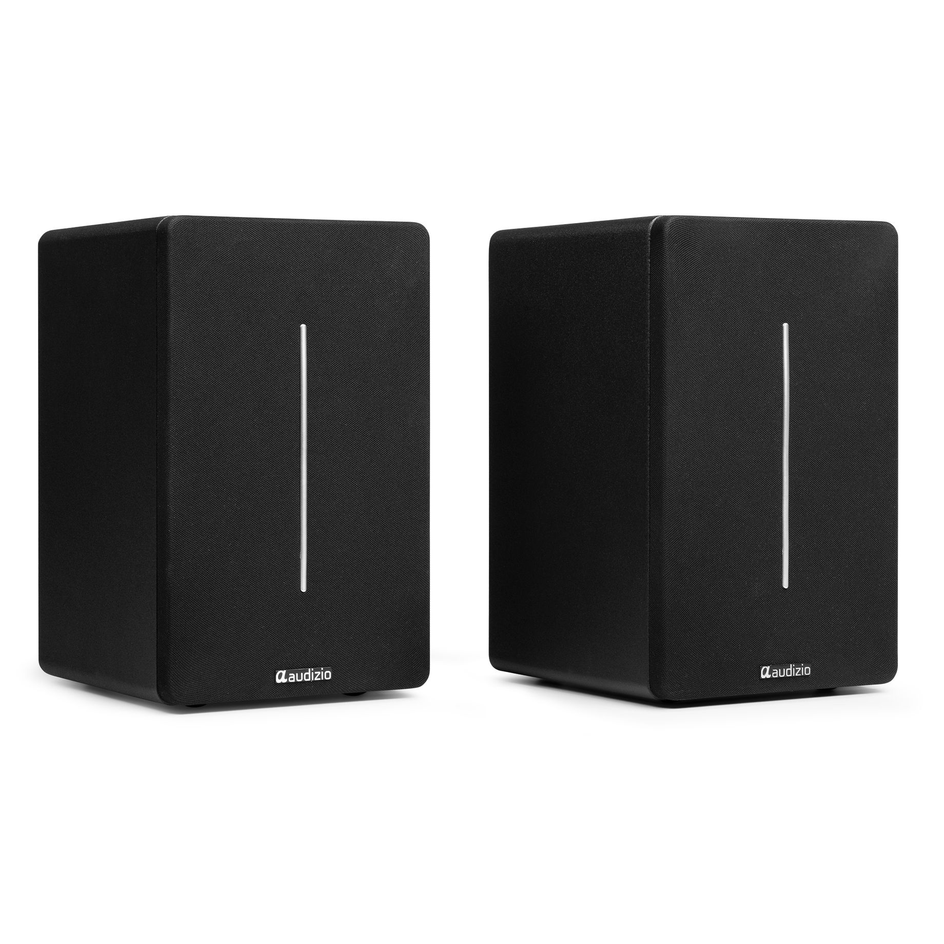 KS01B Active Bookshelf Speaker Set 120W BT Black