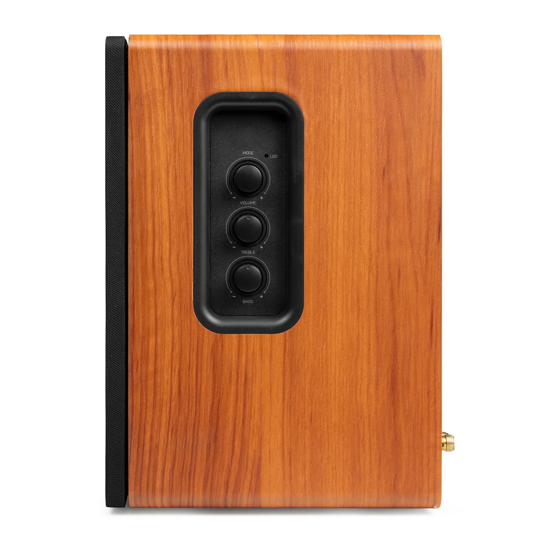 KS01 Active Bookshelf Speaker Set 80W Wood