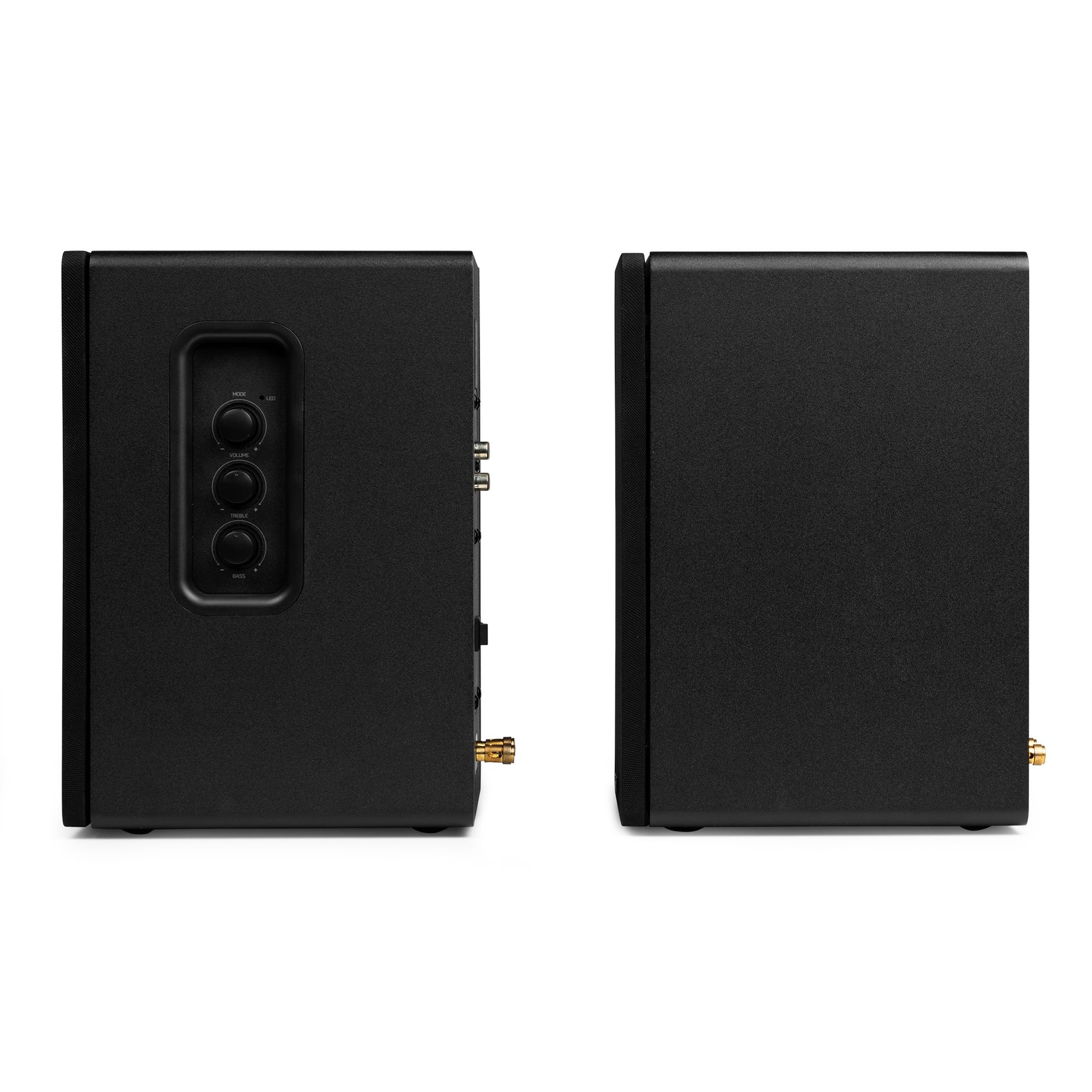 KS01 Active Bookshelf Speaker Set 80W Black