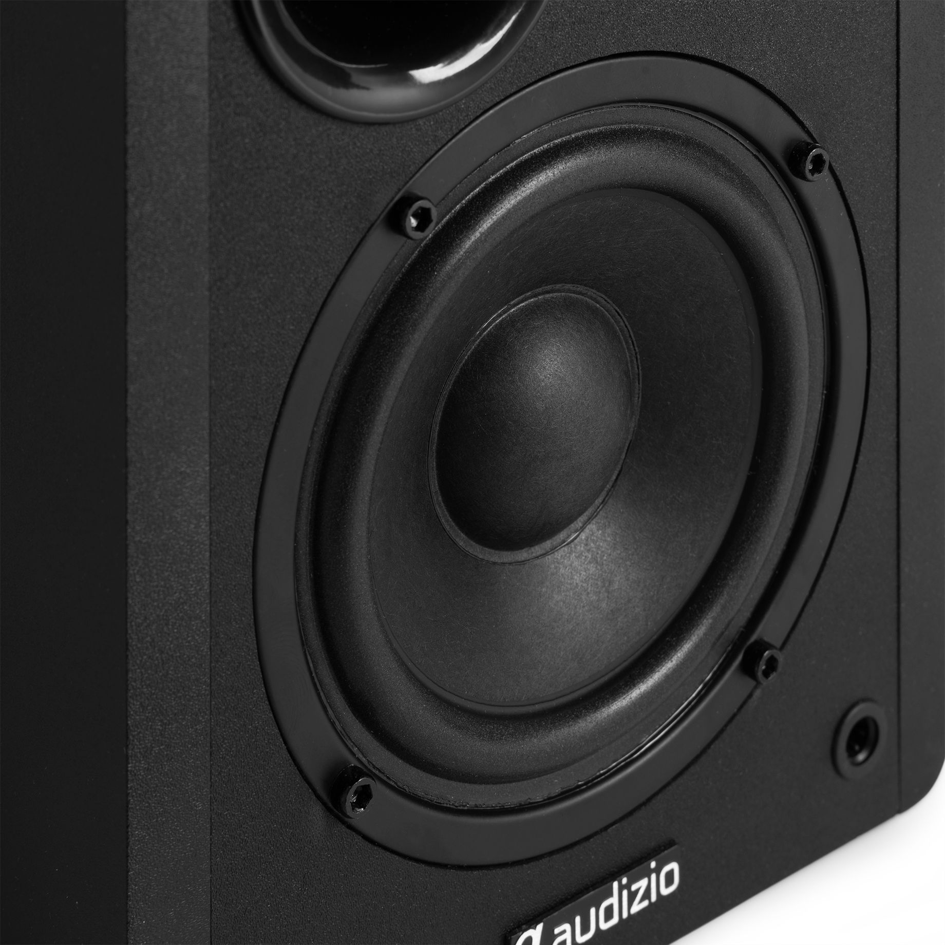 KS01 Active Bookshelf Speaker Set 80W Black