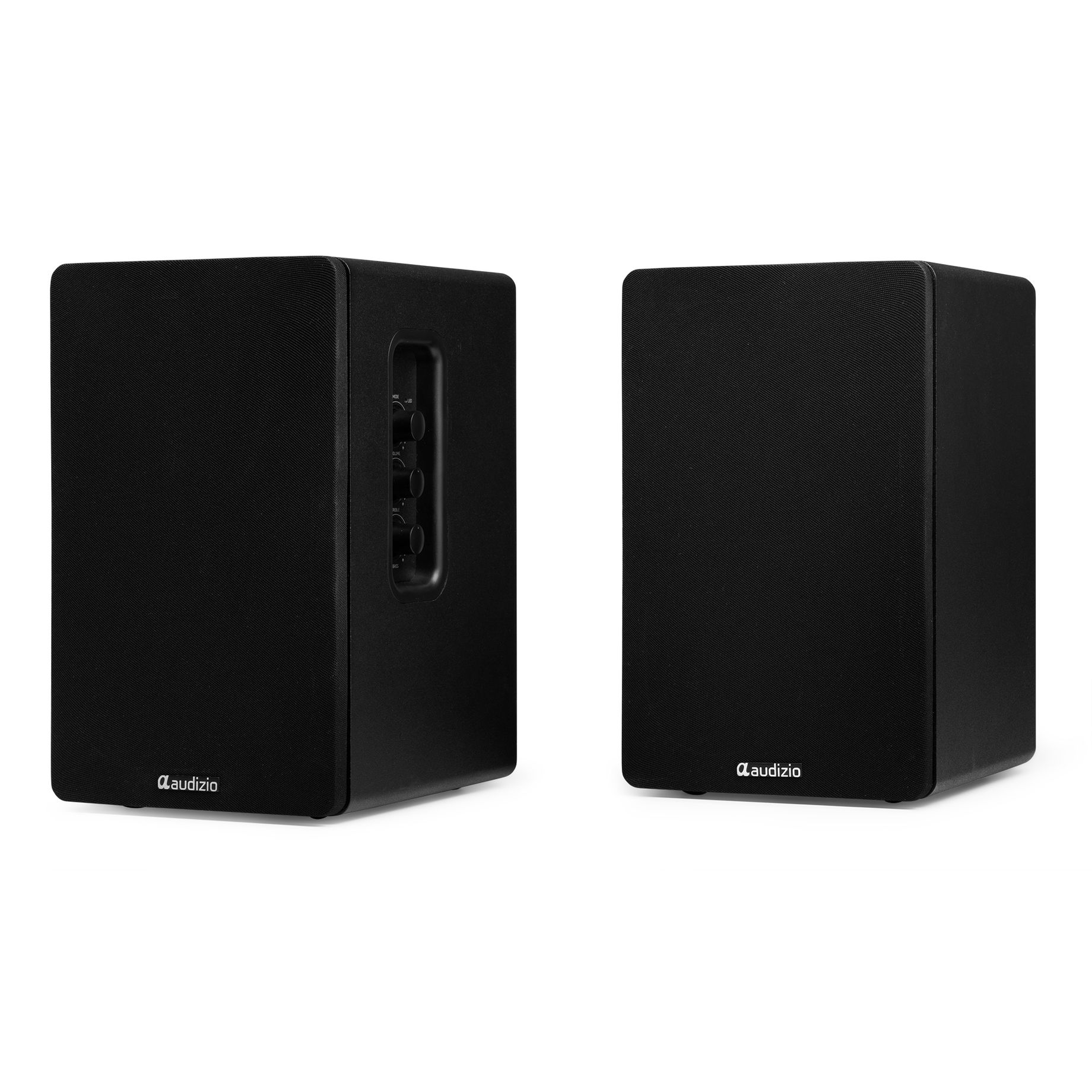 KS01 Active Bookshelf Speaker Set 80W Black