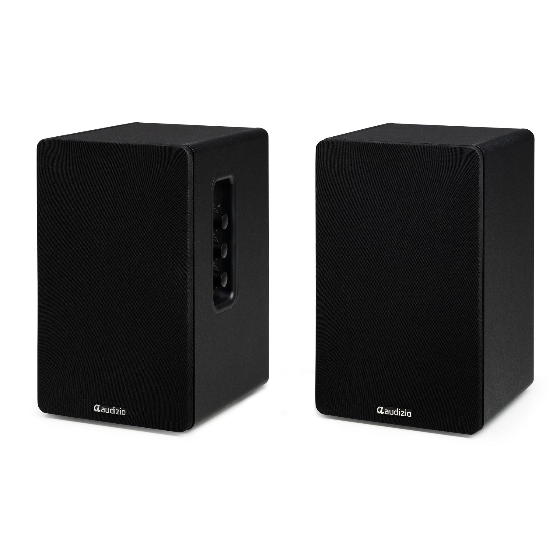 KS01 Active Bookshelf Speaker Set 80W Black