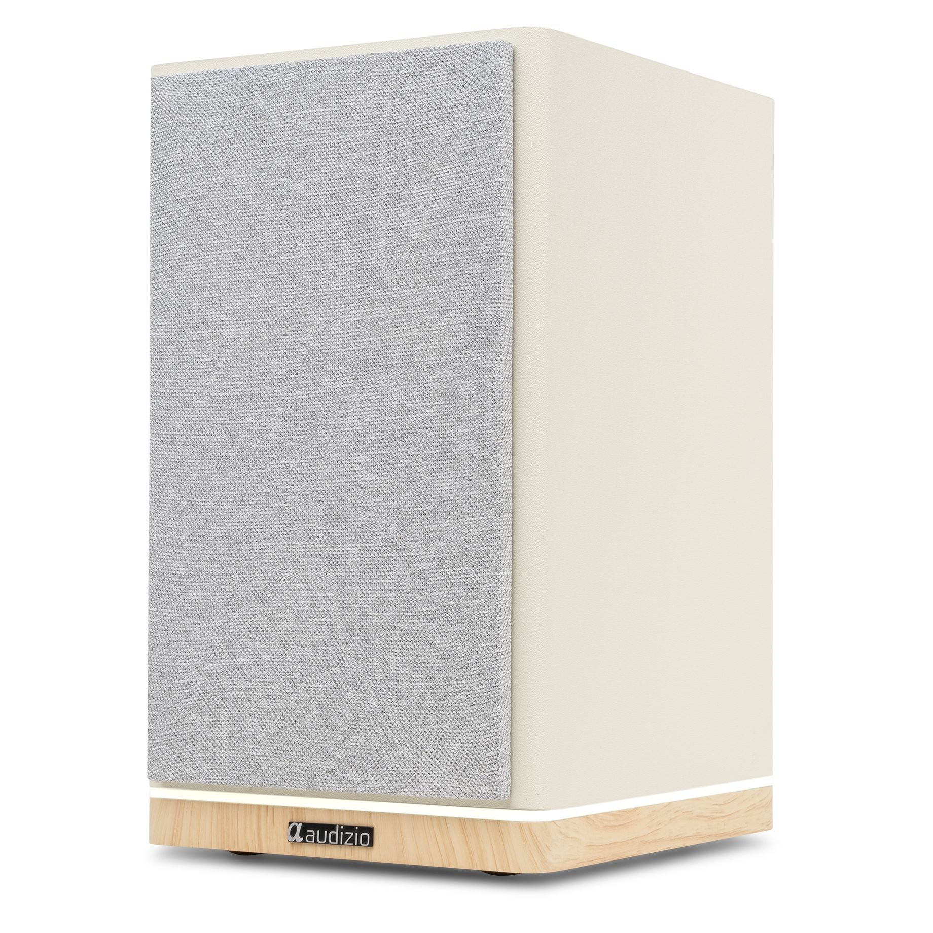 KS12 Active Bookshelf Speaker Set 80W BT Creme