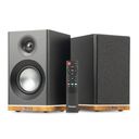 KS12 Active Bookshelf Speaker Set 80W BT Black