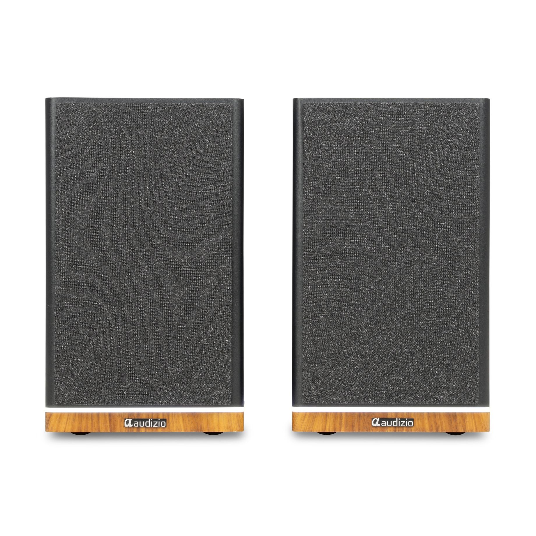 KS12 Active Bookshelf Speaker Set 80W BT Black