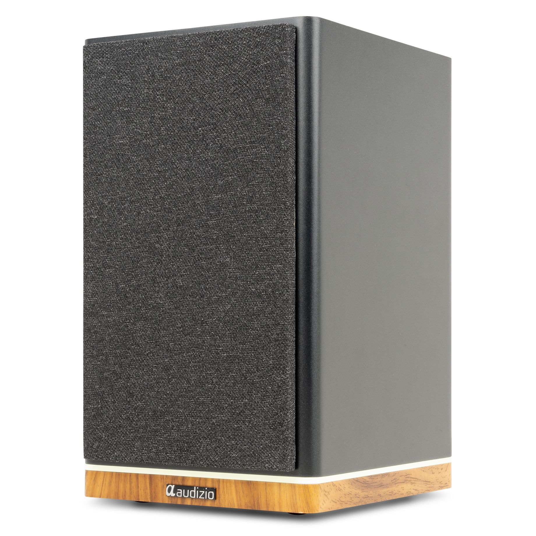 KS12 Active Bookshelf Speaker Set 80W BT Black