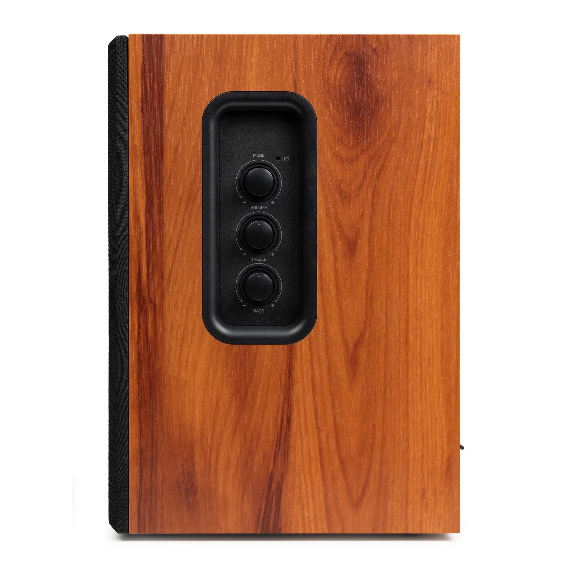 KS02 Active Bookshelf Speaker Set 80W BT Wood
