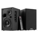 KS02 Active Bookshelf Speaker Set 80W BT Black