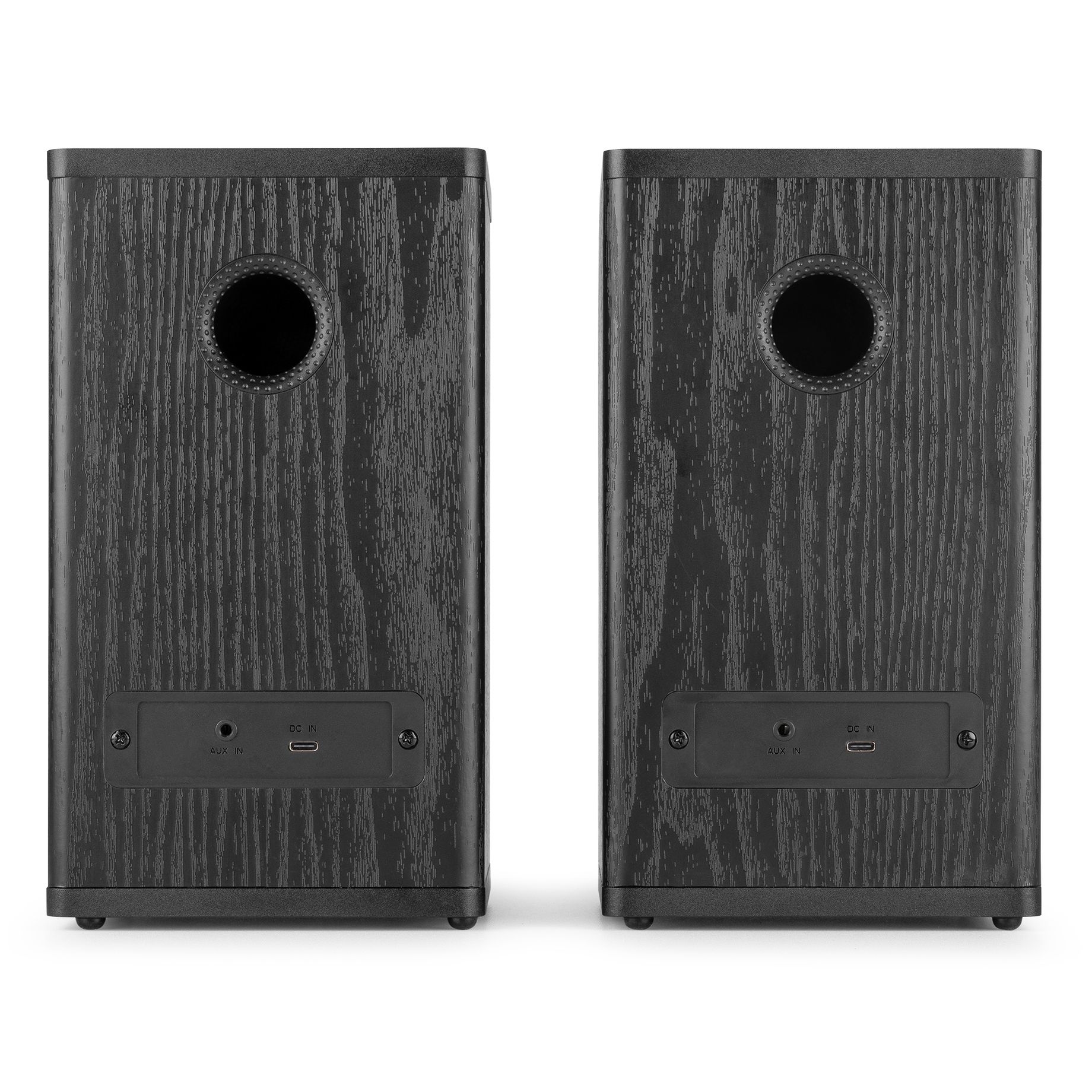 BS20 Active Bookshelf Speaker Set with Battery Anthracite
