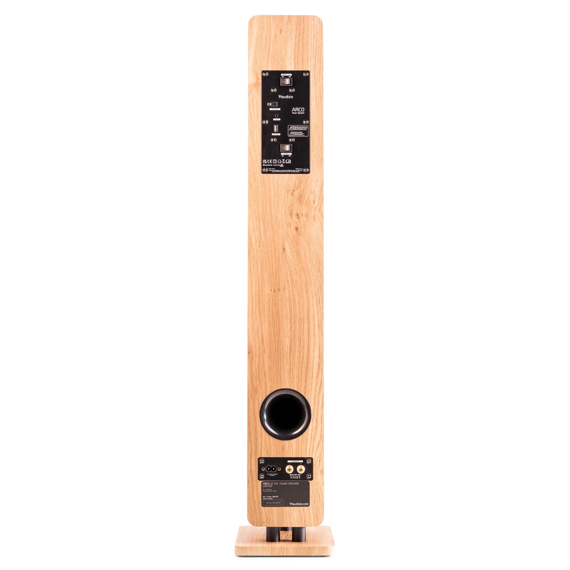 ARCO Active Tower Speaker Light Wood