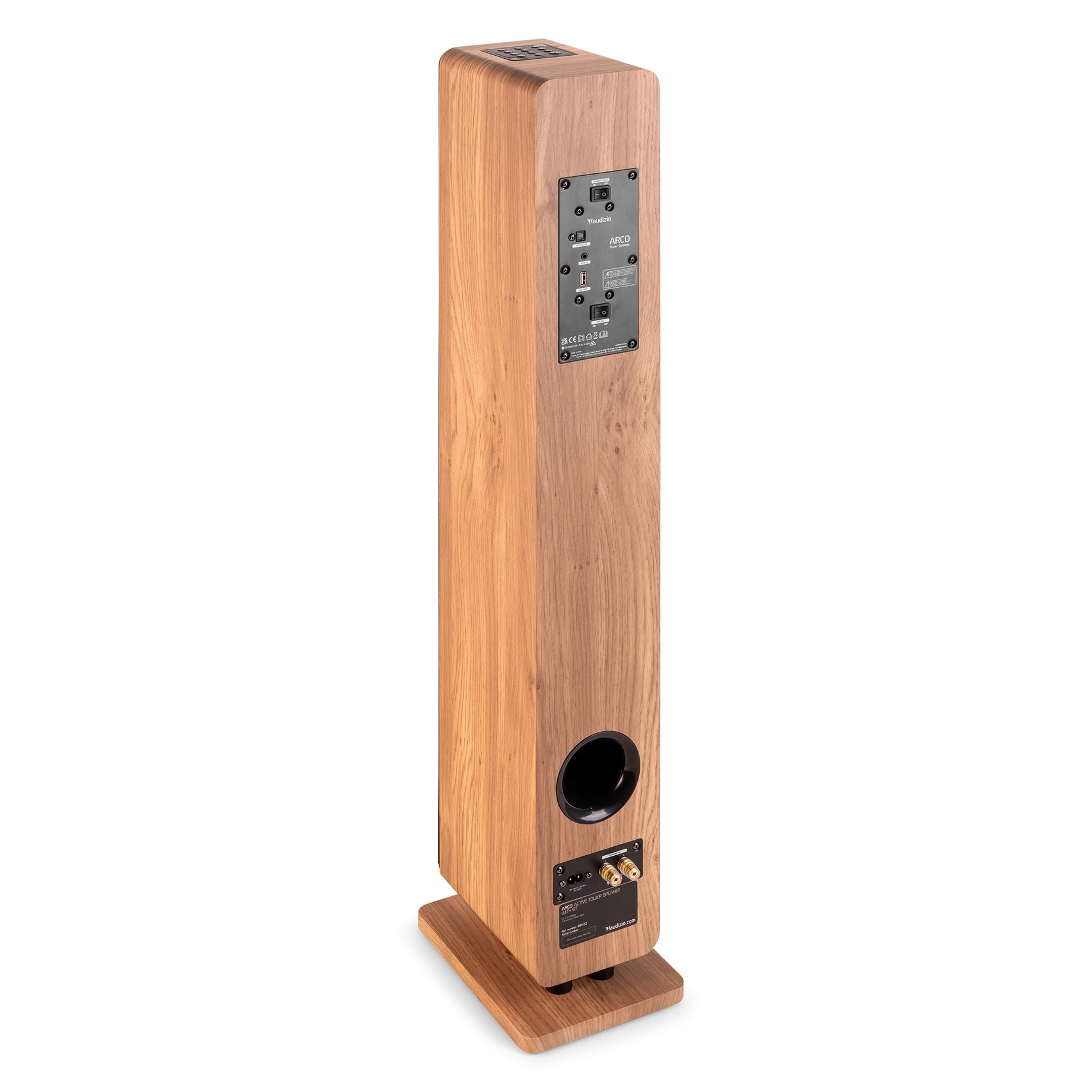 ARCO Active Tower Speaker Light Wood