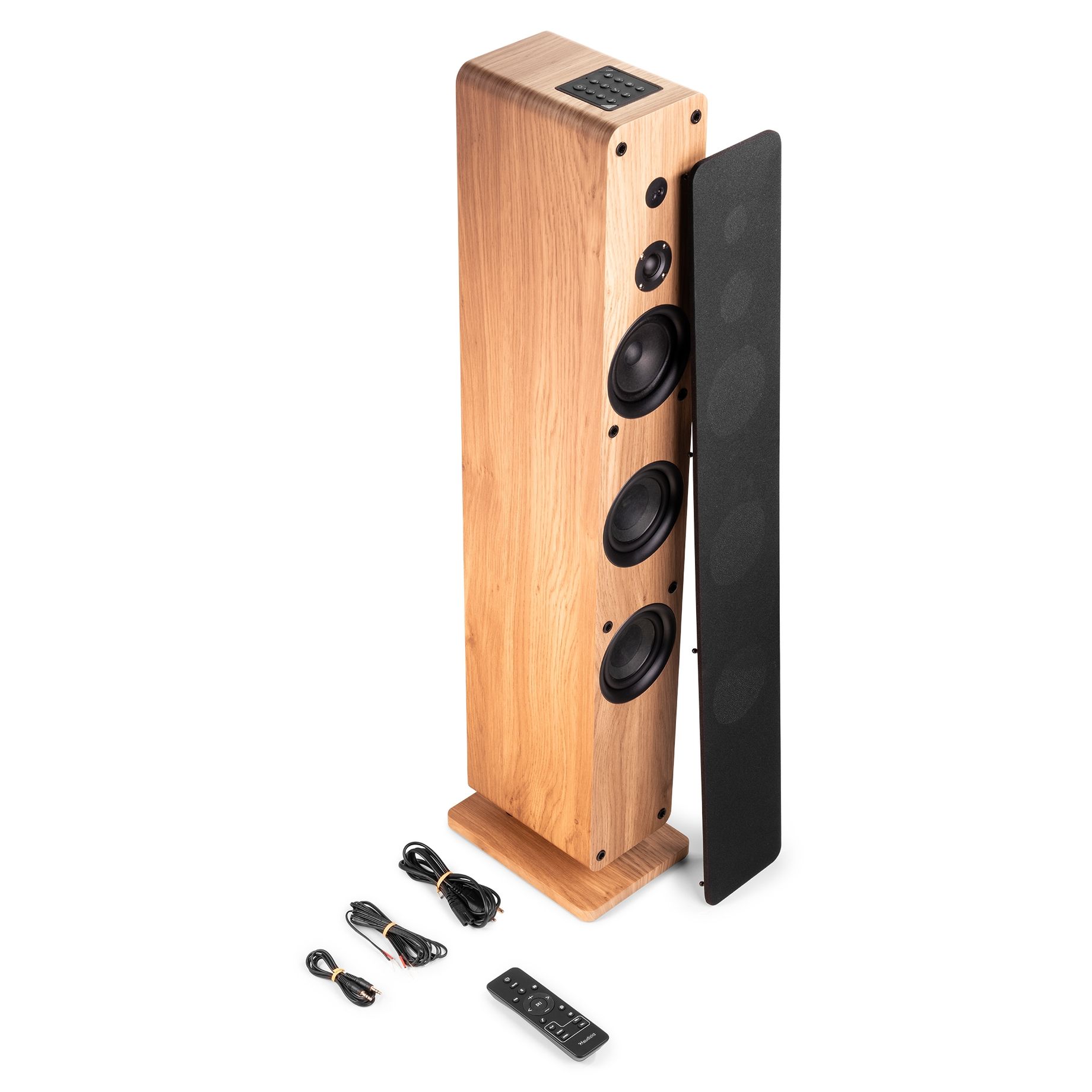 ARCO Active Tower Speaker Light Wood