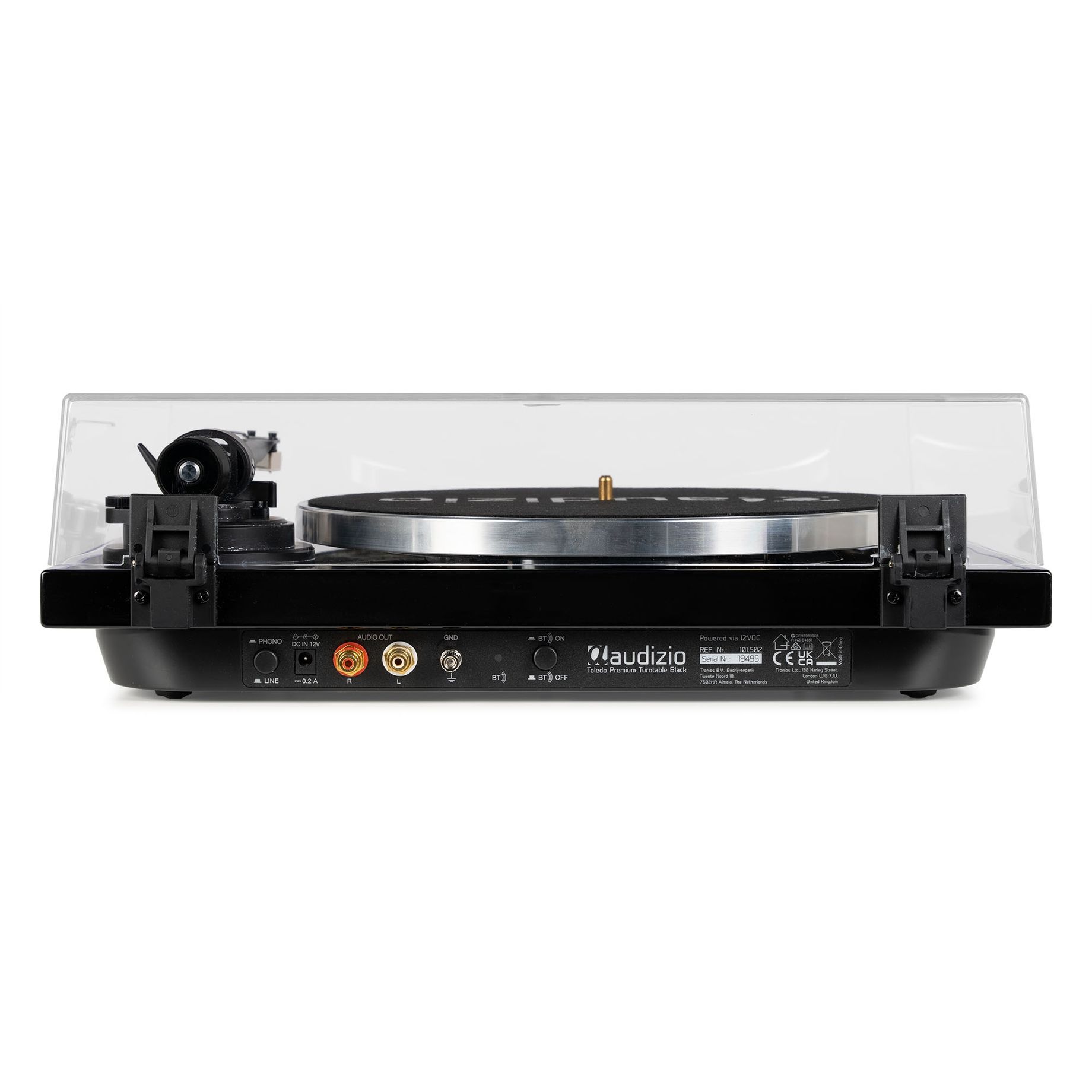 Toledo Premium Turntable Black