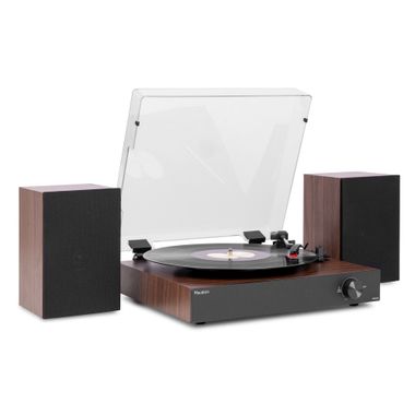 RP325W Record Player Set BT with 2 Speakers Wood