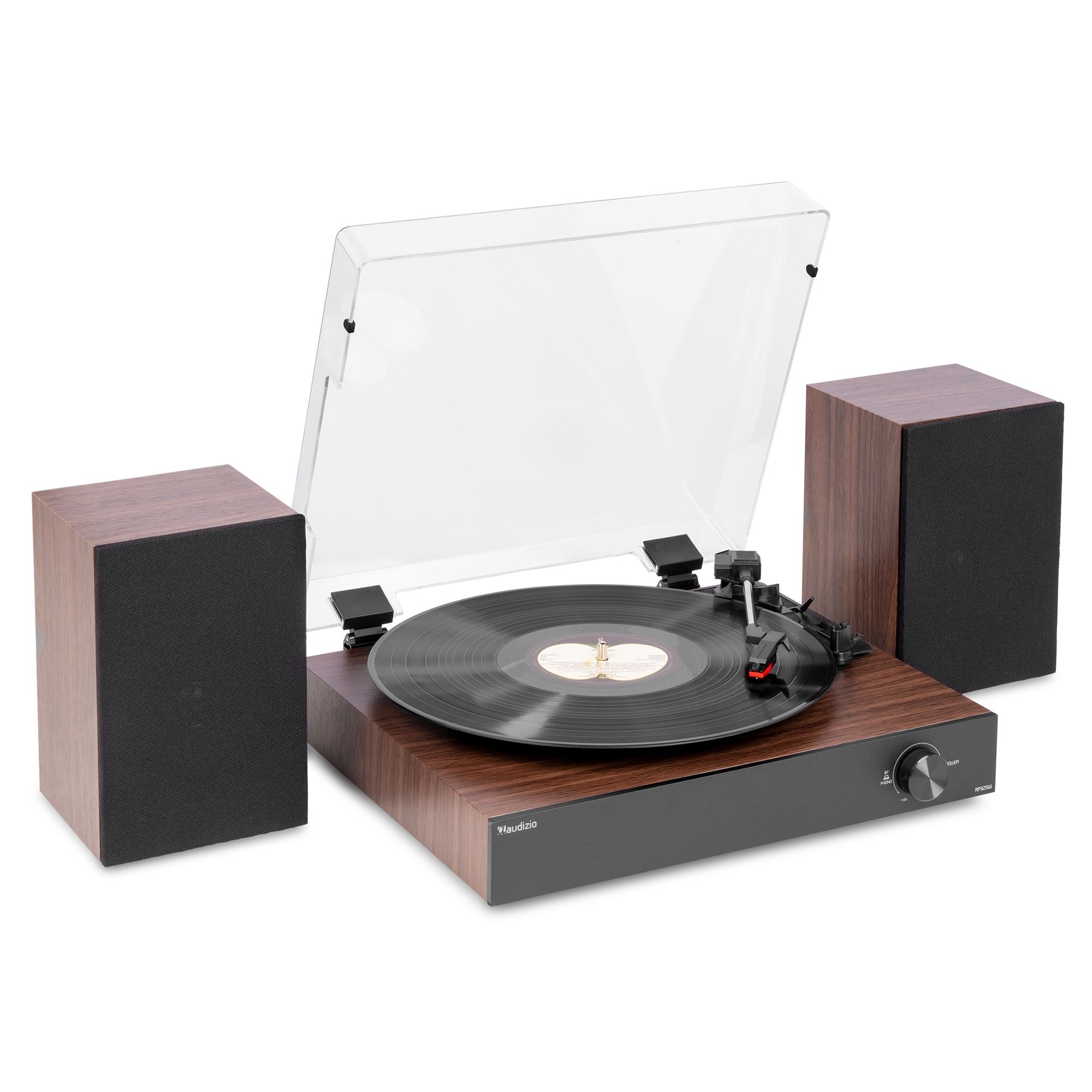 RP325W Record Player Set BT with 2 Speakers Wood