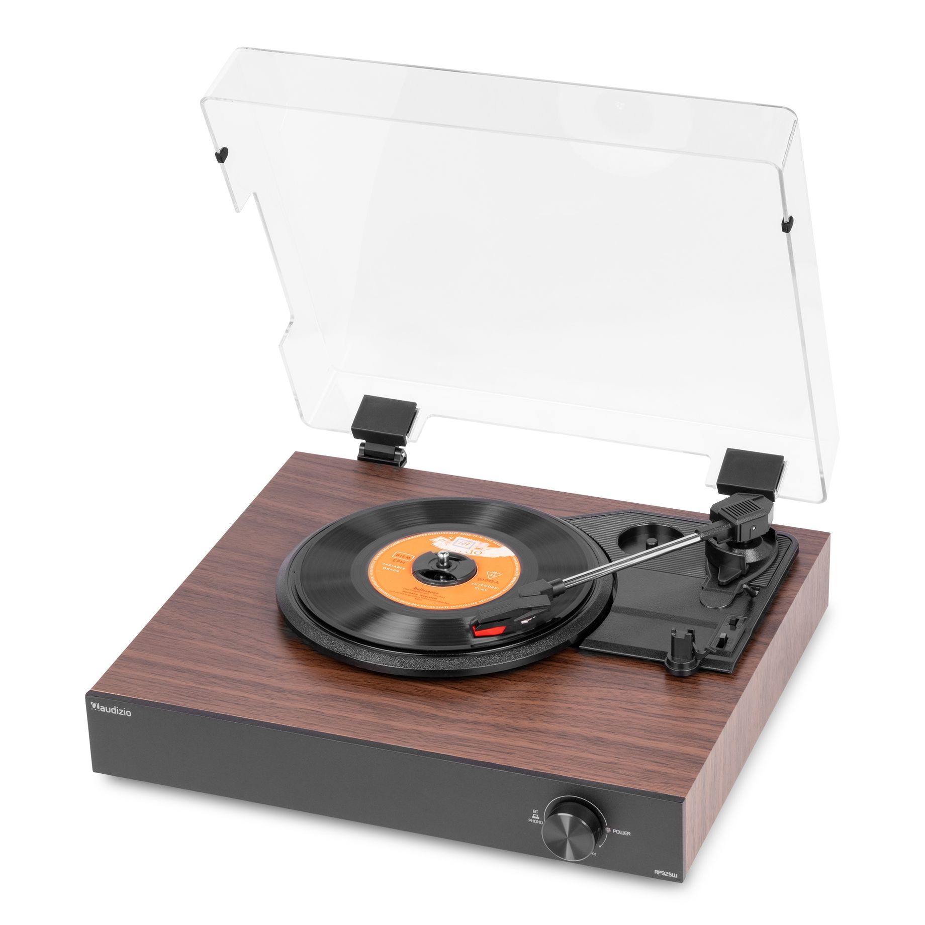 RP325W Record Player Set BT with 2 Speakers Wood
