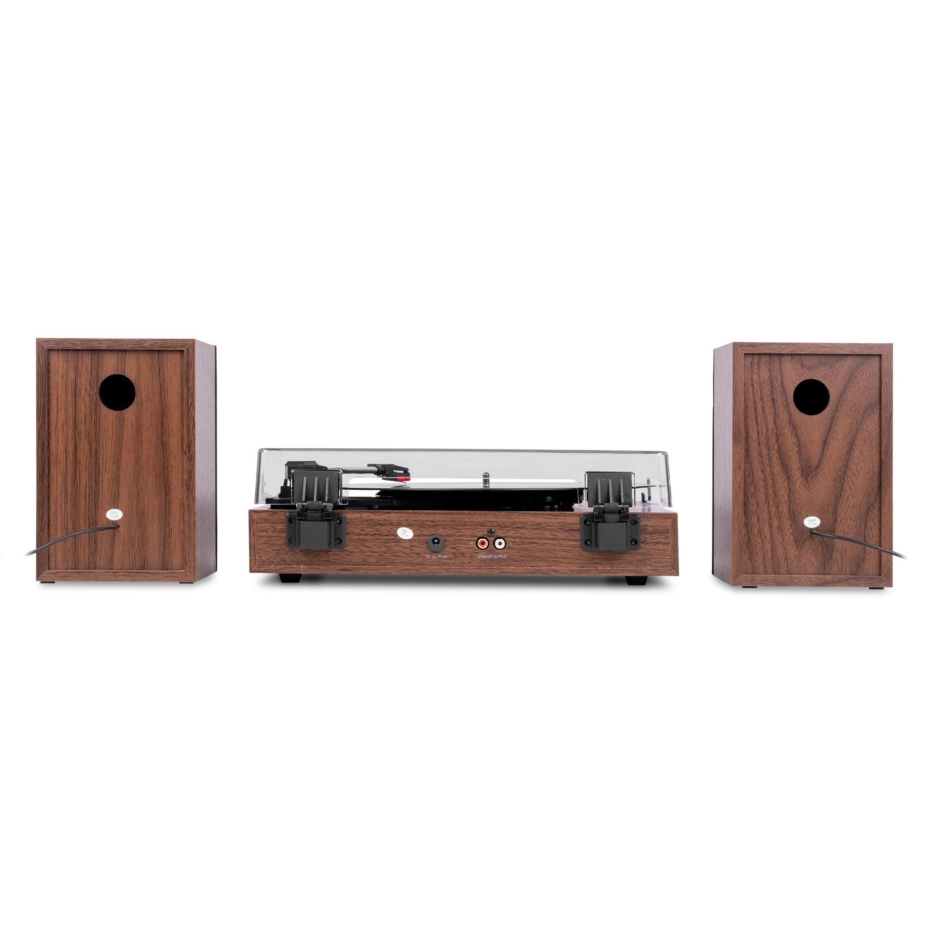 RP325W Record Player Set BT with 2 Speakers Wood