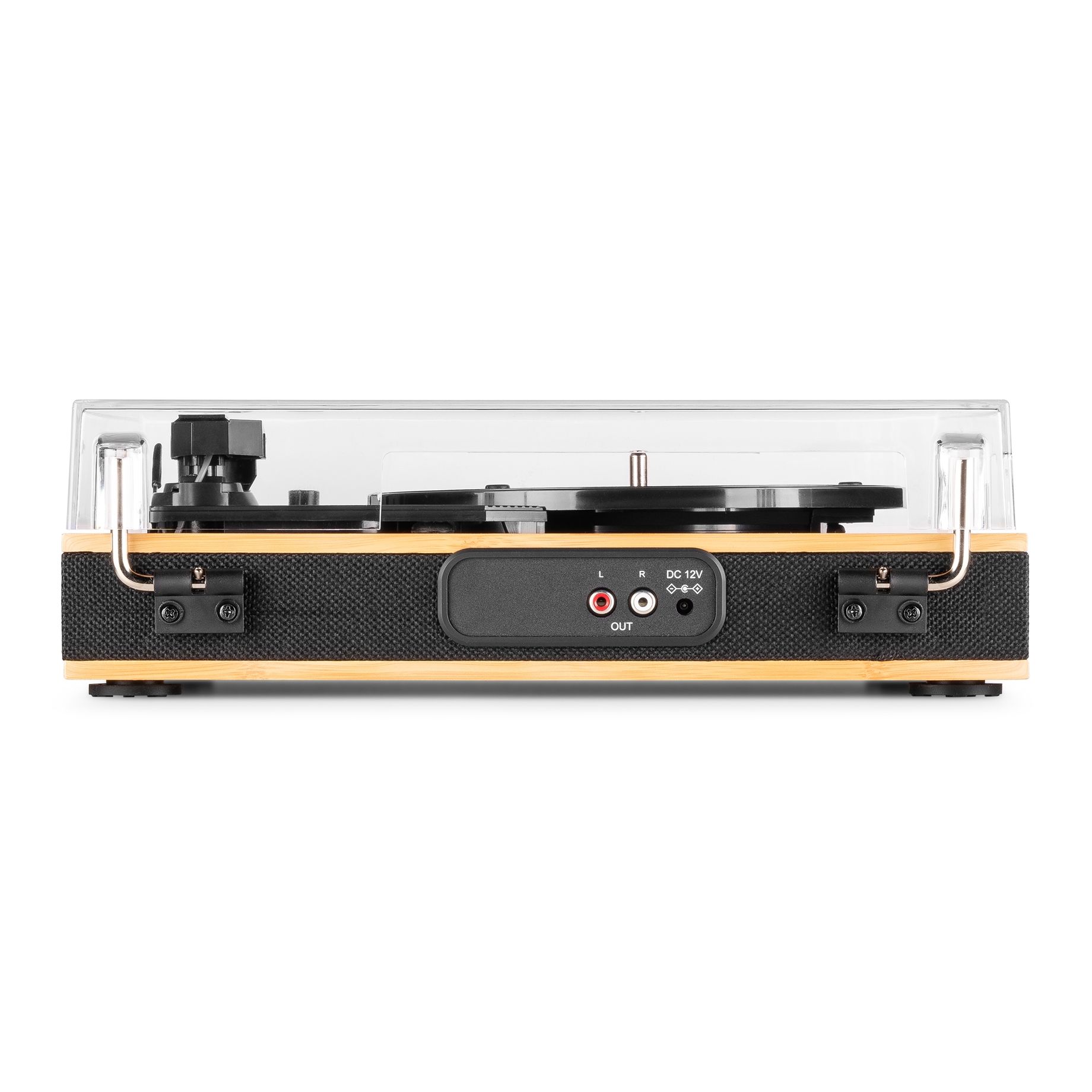 Tupelo Record Player Set BT with 2 Speakers Bamboo