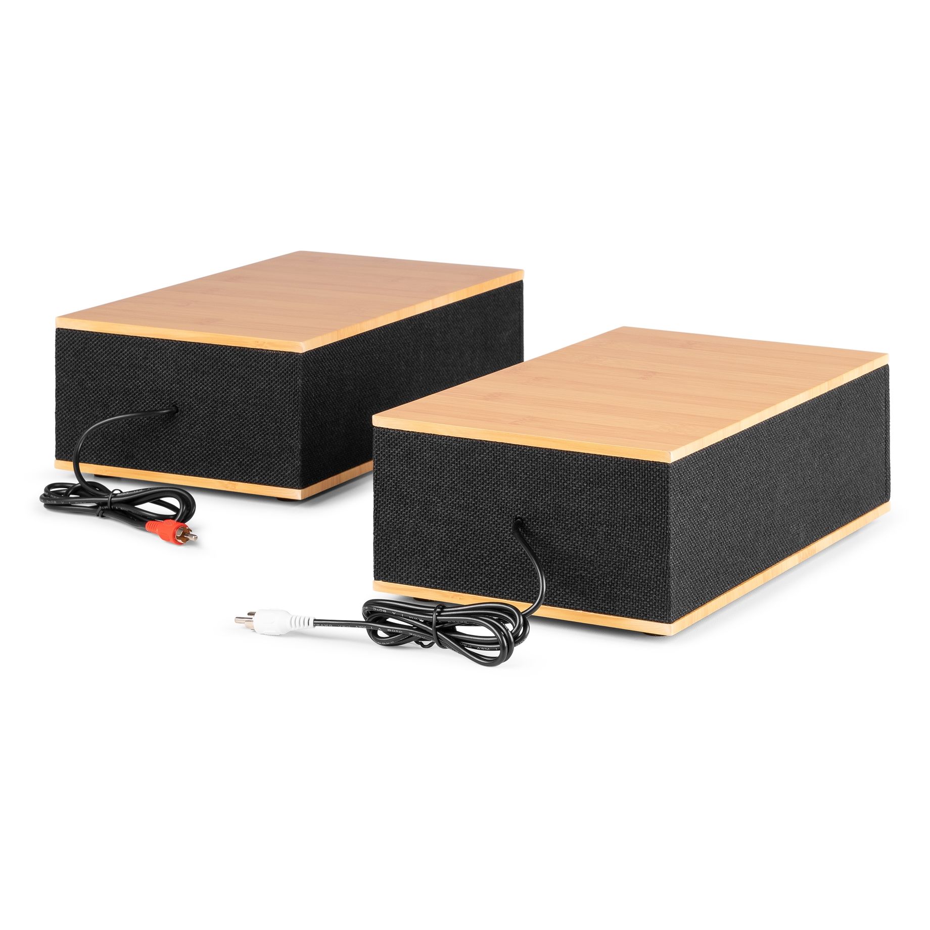 Tupelo Record Player Set BT with 2 Speakers Bamboo