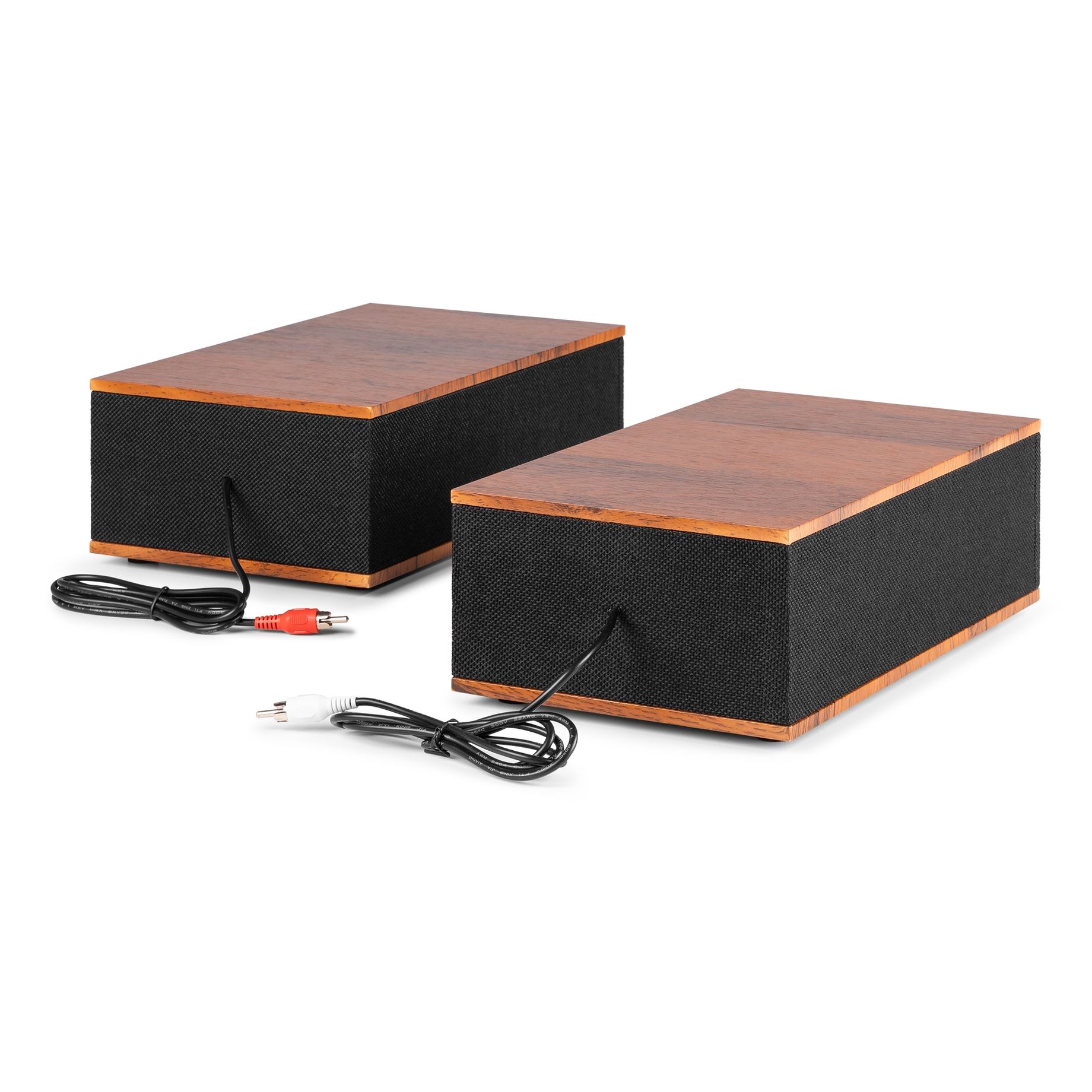 Tupelo Record Player Set BT with 2 Speakers Wood