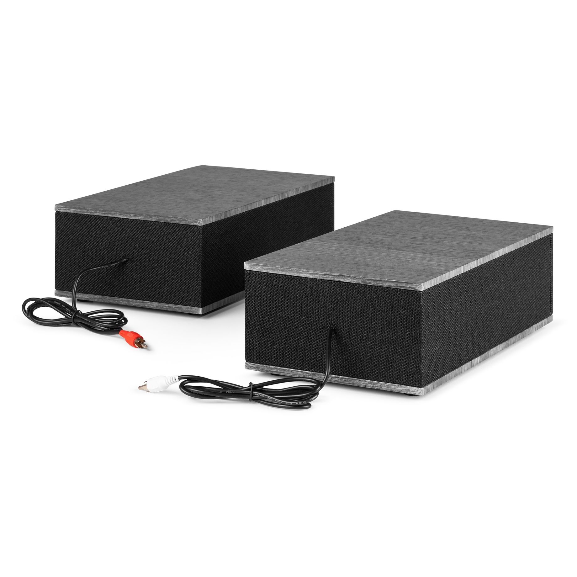 Tupelo Record Player Set BT with 2 Speakers Black