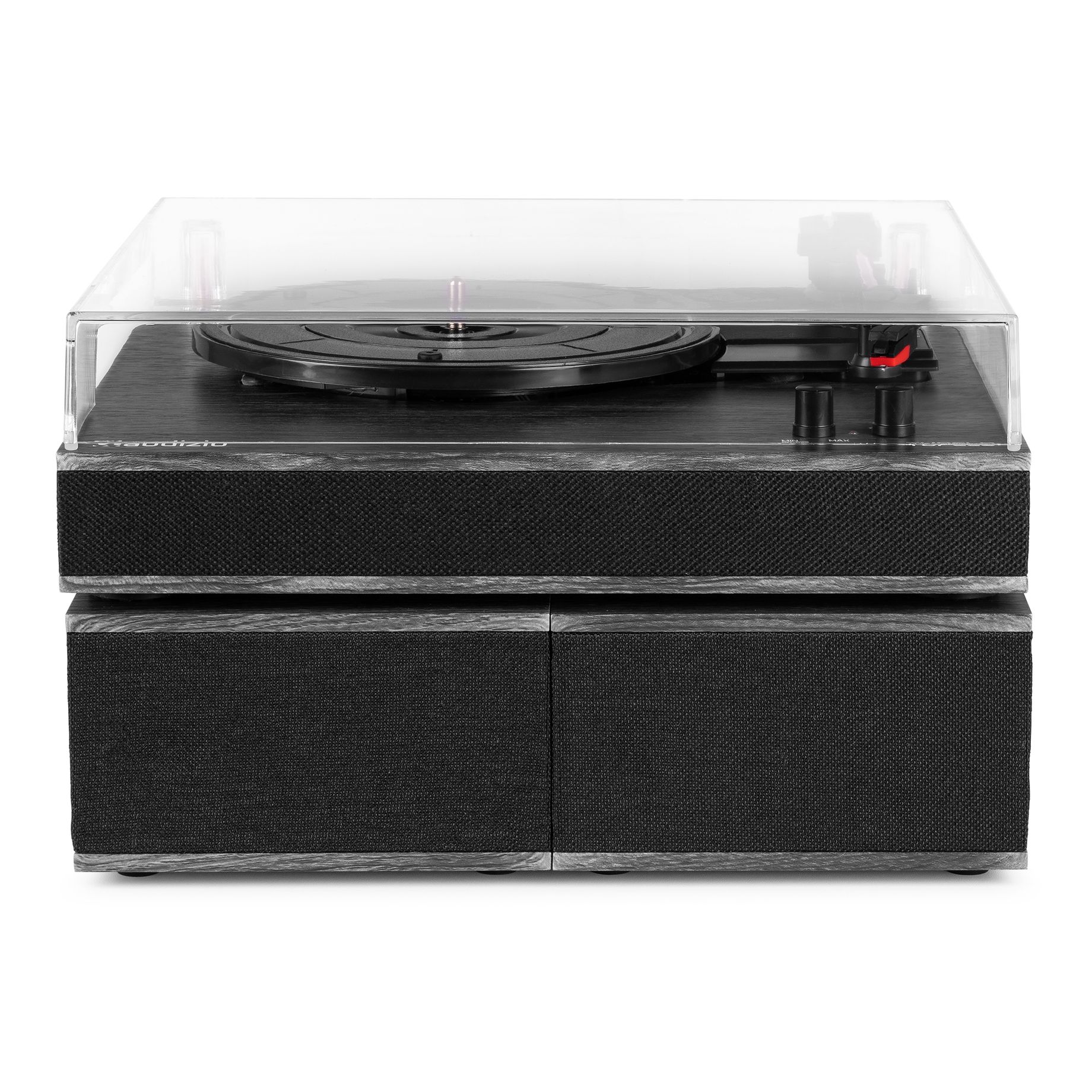 Tupelo Record Player Set BT with 2 Speakers Black