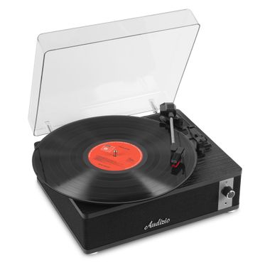 Irvine Record Player BT Black