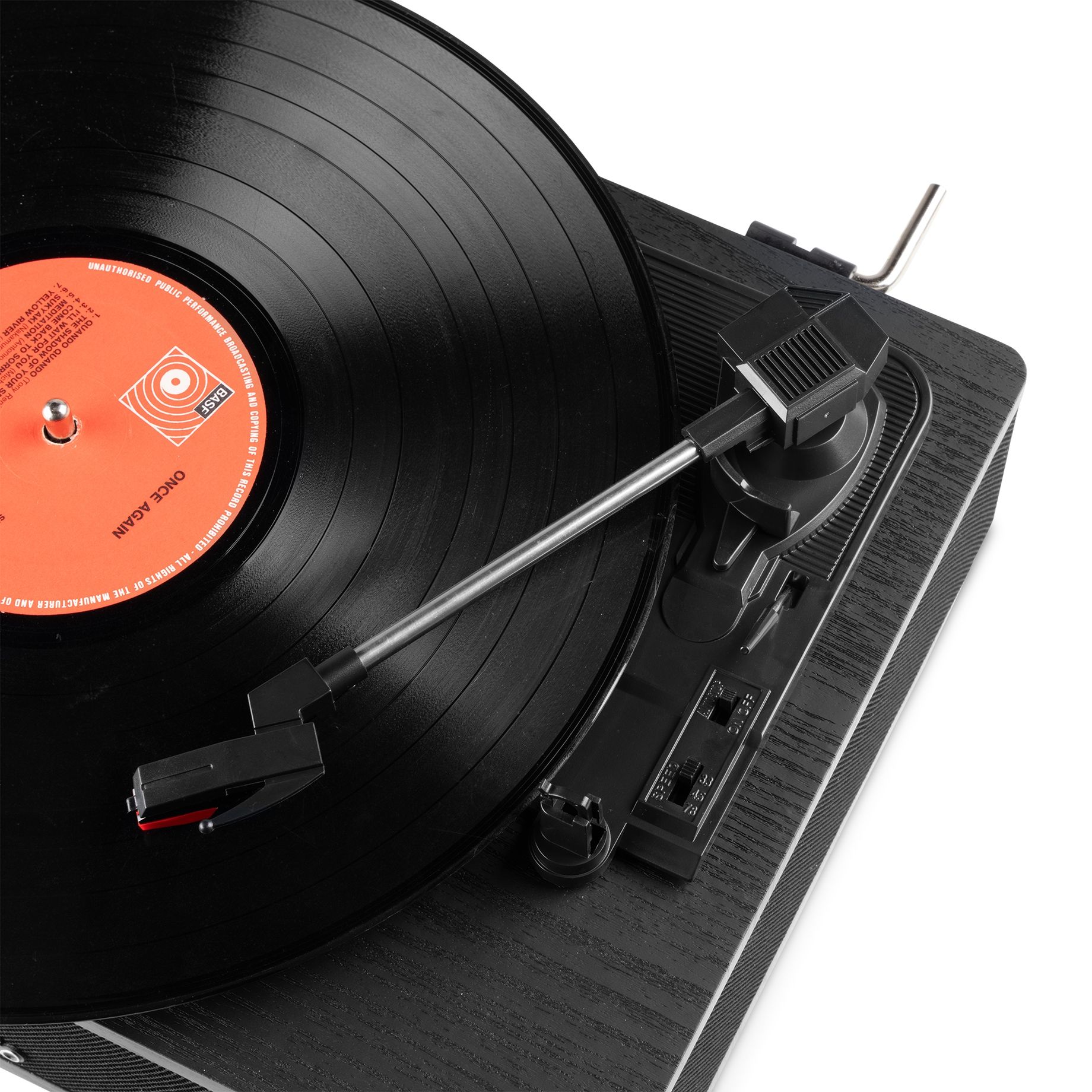 Irvine Record Player BT Black
