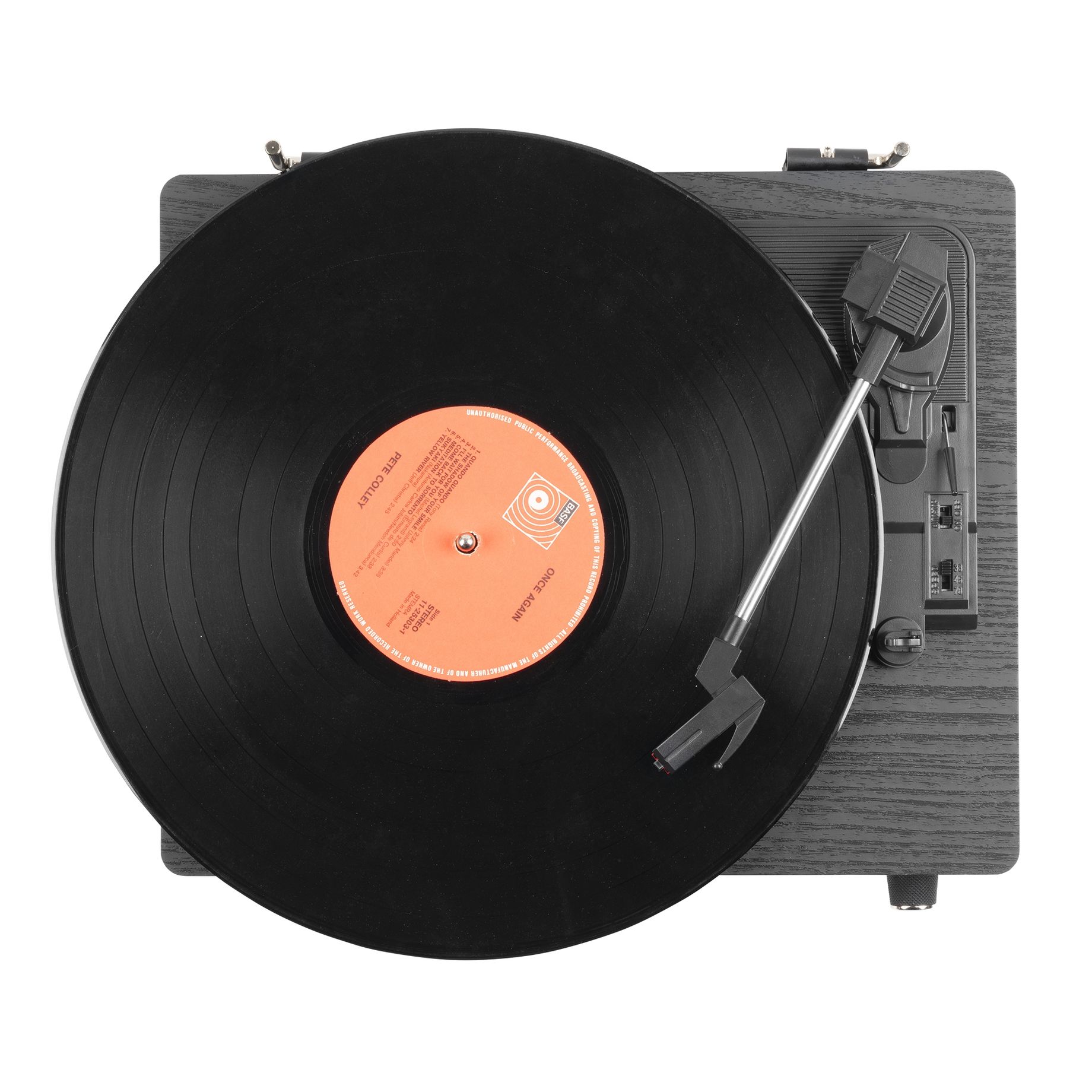 Irvine Record Player BT Black